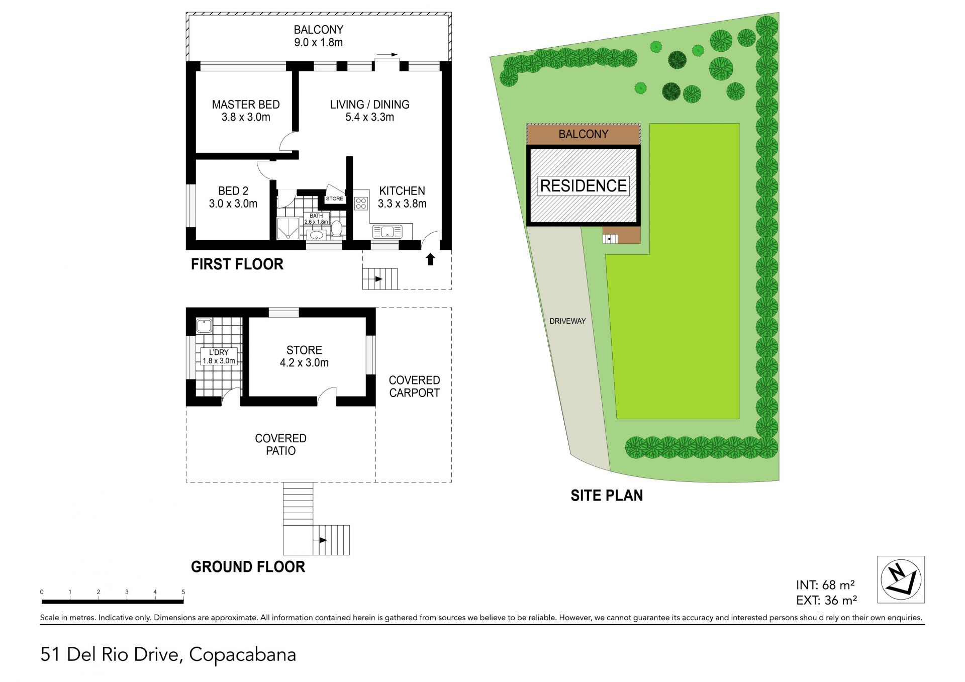 Light & airy 2-bedder on 689 sqm