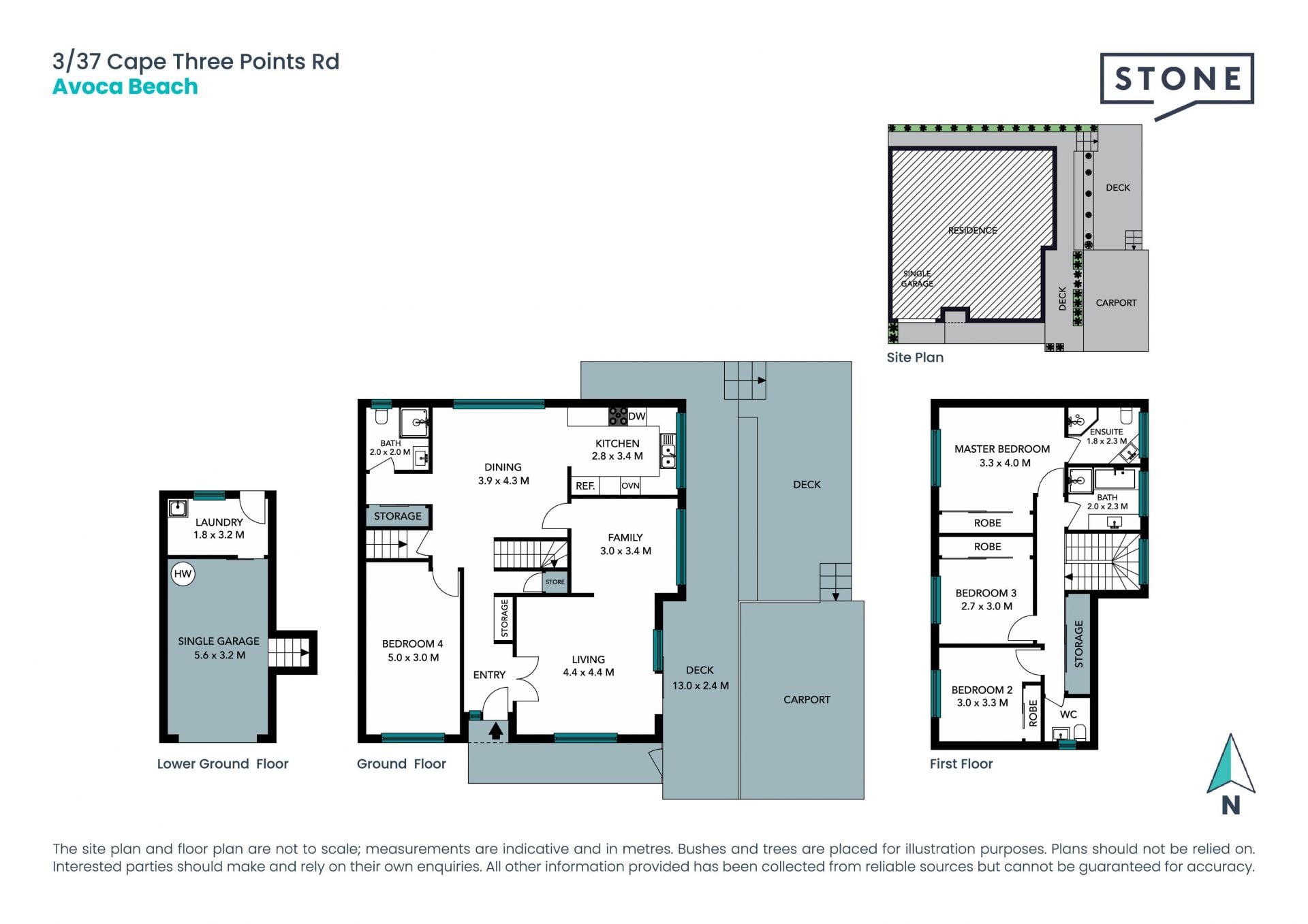 Superb townhouse - 5 min walk to beach