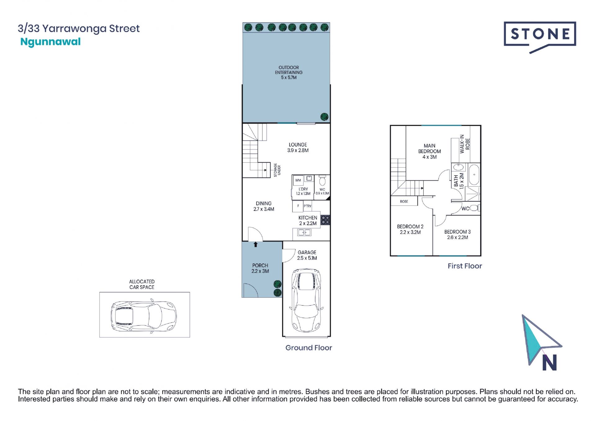 Immaculate three-bedroom home, ready to move in.