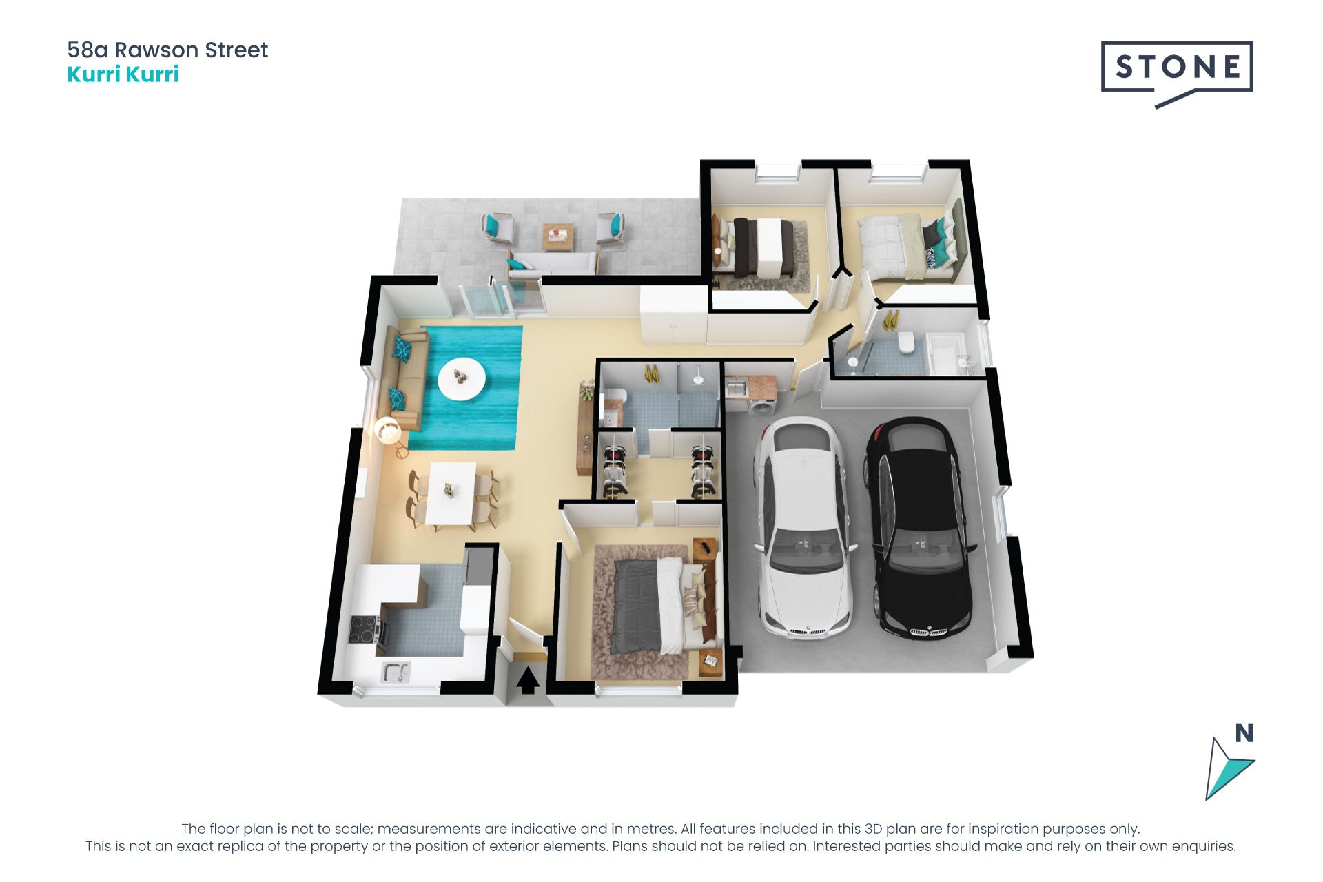 Elegant modern living on the neatest block in town