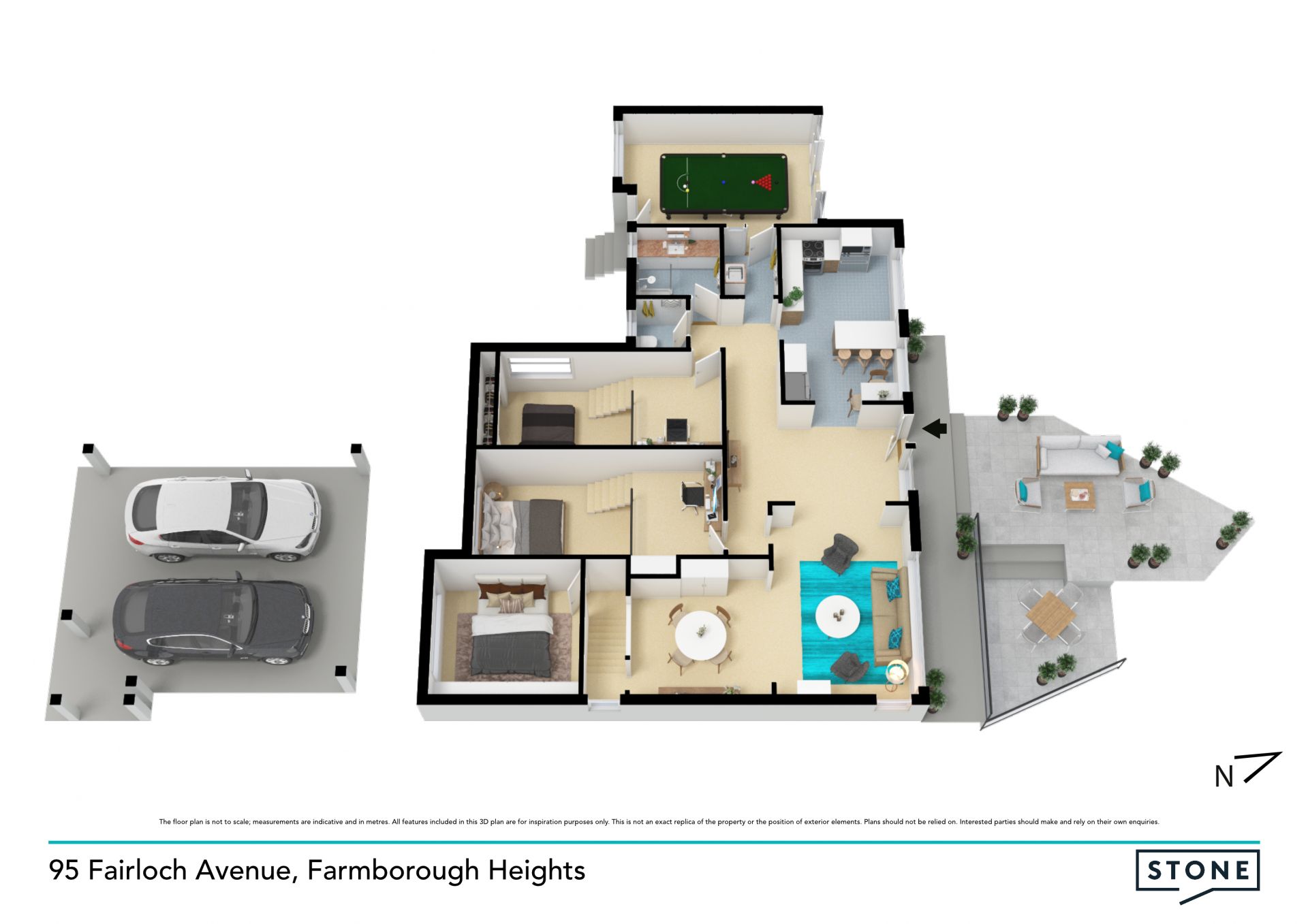 Flexible family home with escarpment views on 961sqm