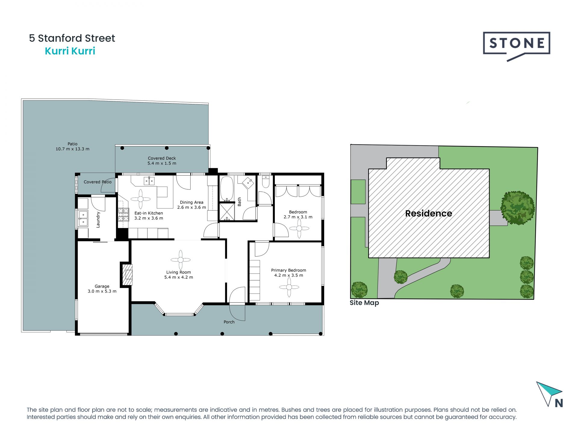 Contemporary single level renovated low-maintenance home