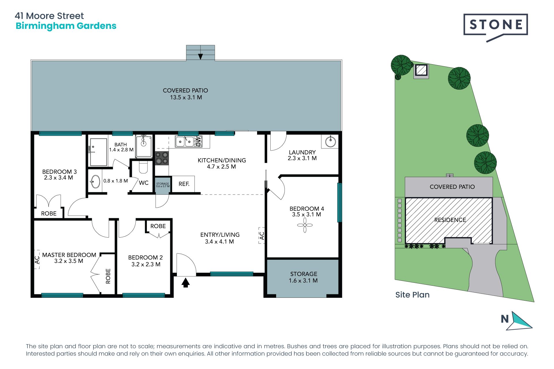Single level brick family home
