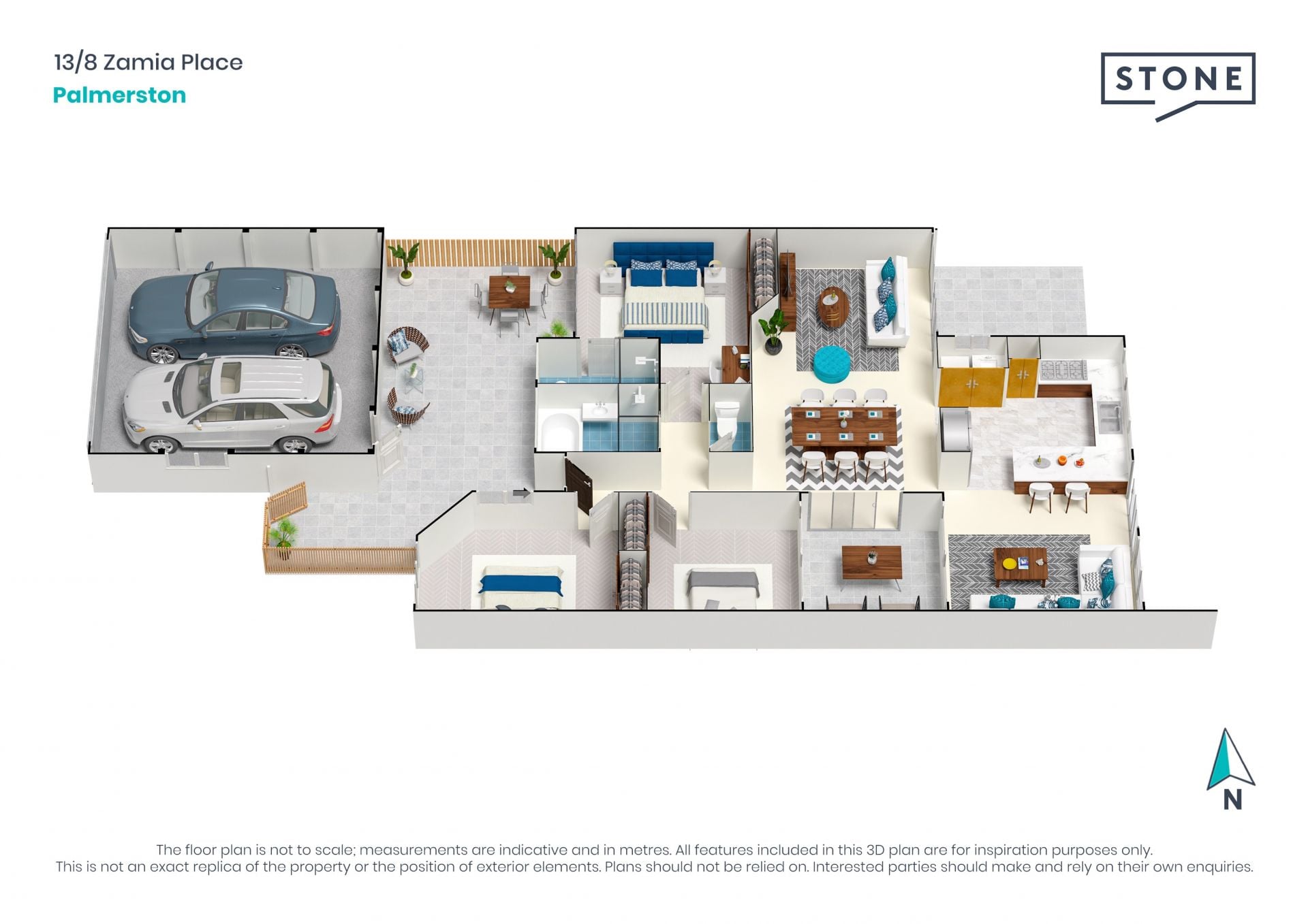 Exceptional and contemporary townhouse.