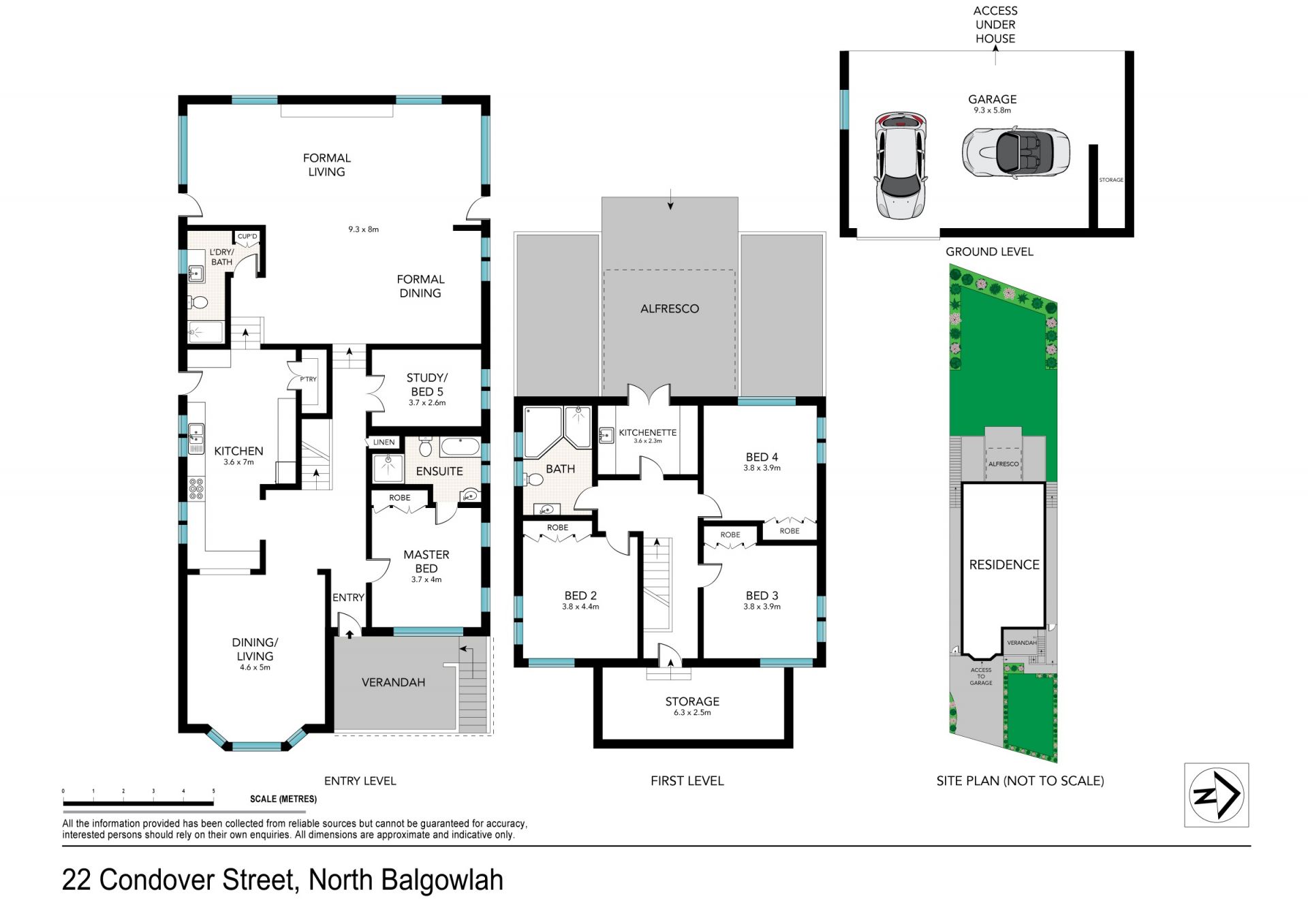 Substantial residence with designer finishes