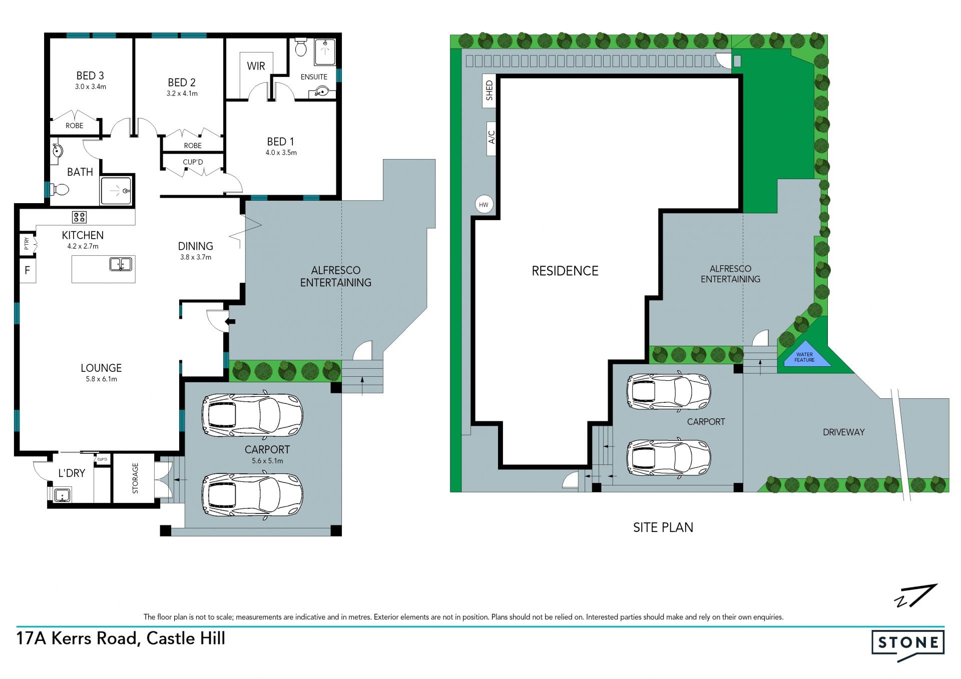 Light filled luxury within a walk to Castle Towers