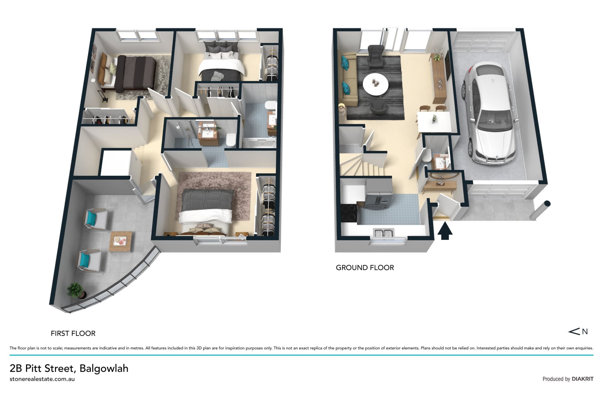 Spacious townhome in leafy setting