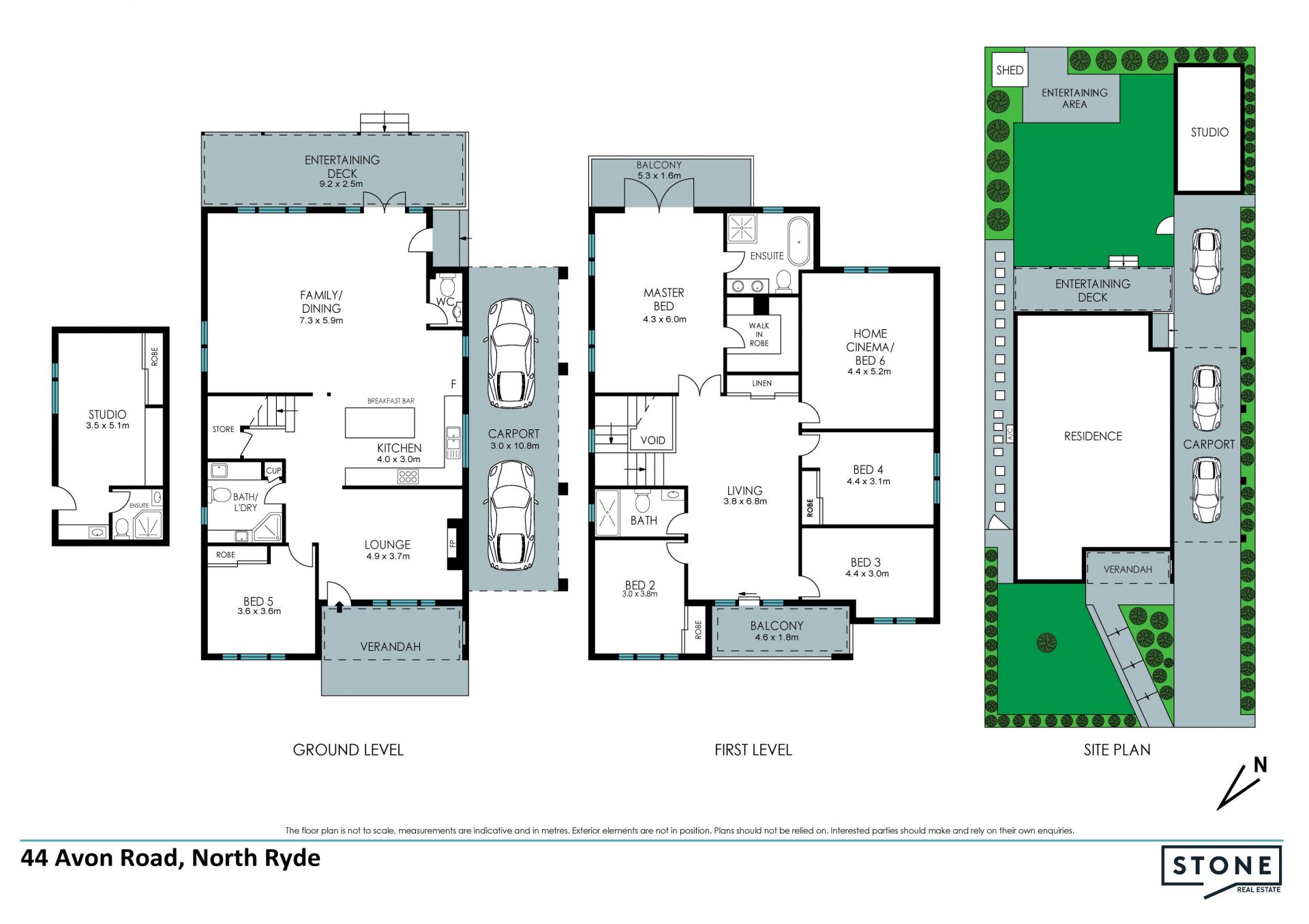 Spacious modern home in prime location