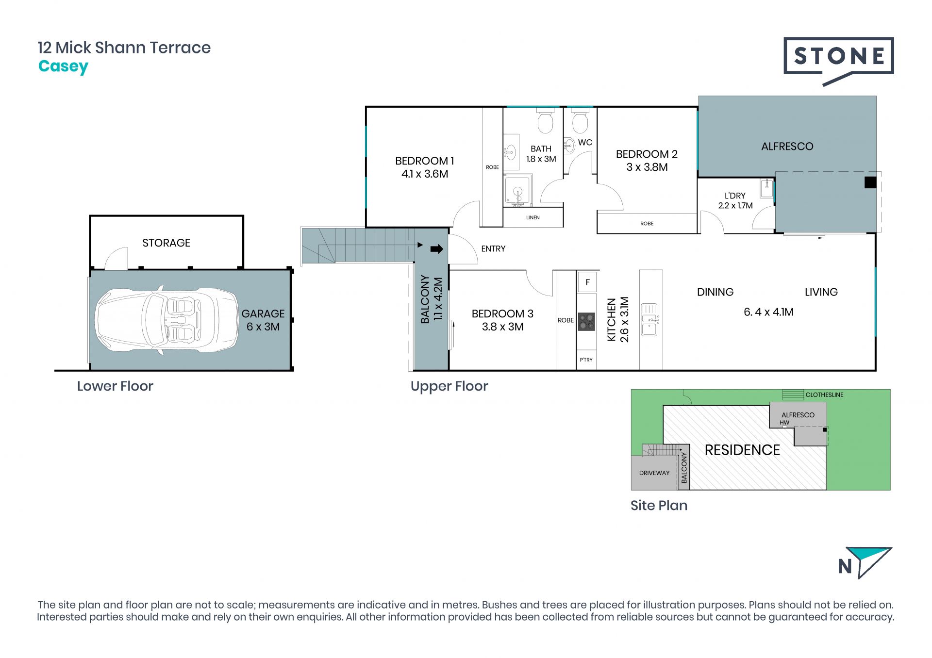 Contemporary comfort and convenience in Casey.