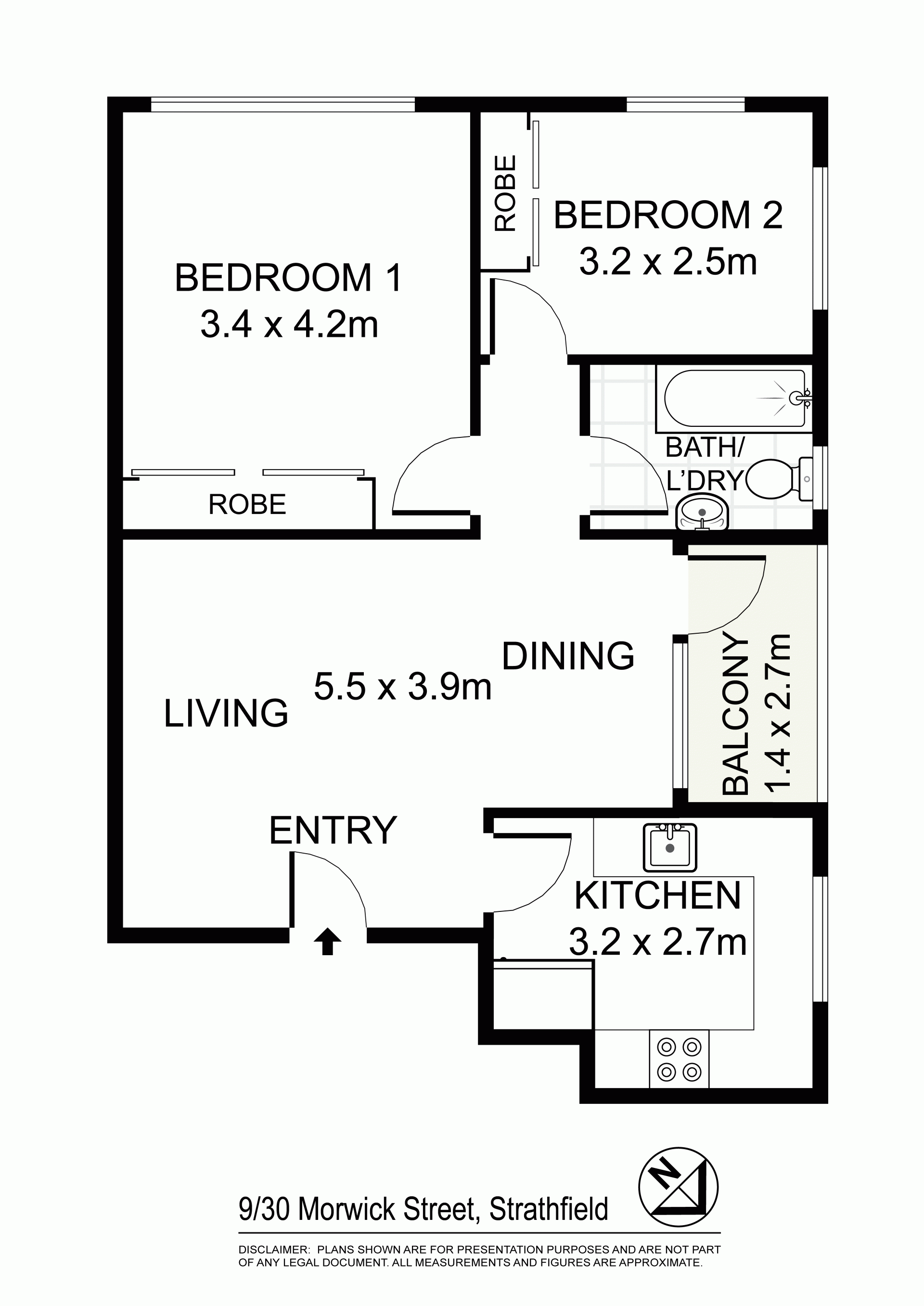 Rejuvenated and sun-drenched apartment in the most ideal position Strathfield has to offer