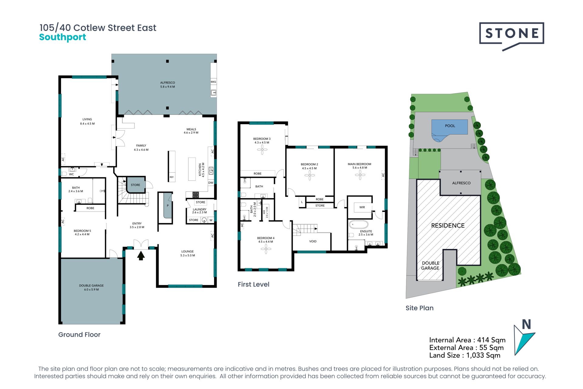Expansive Waterfront Residence - Surfers Waters