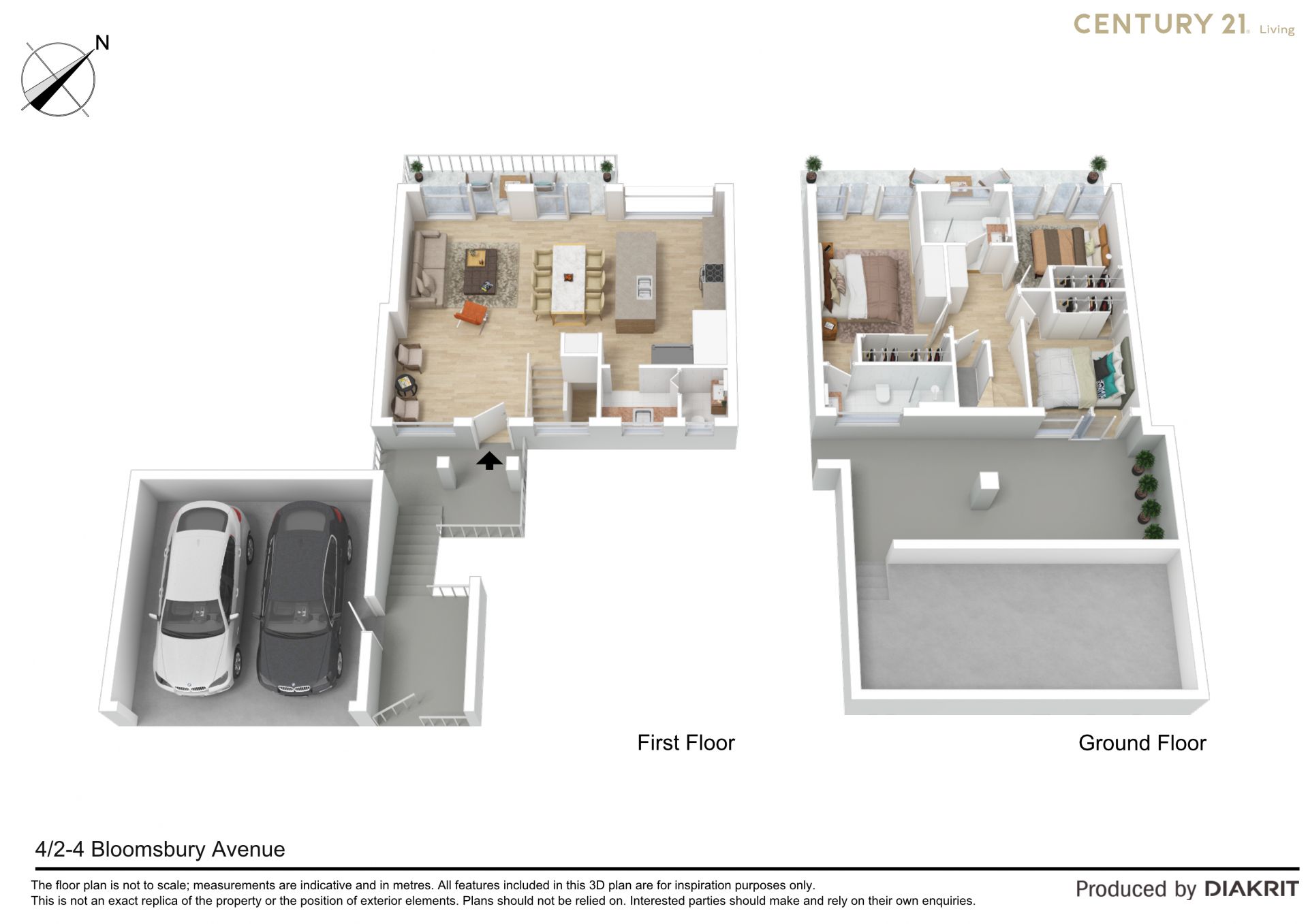 Contemporary and Spacious Town Home