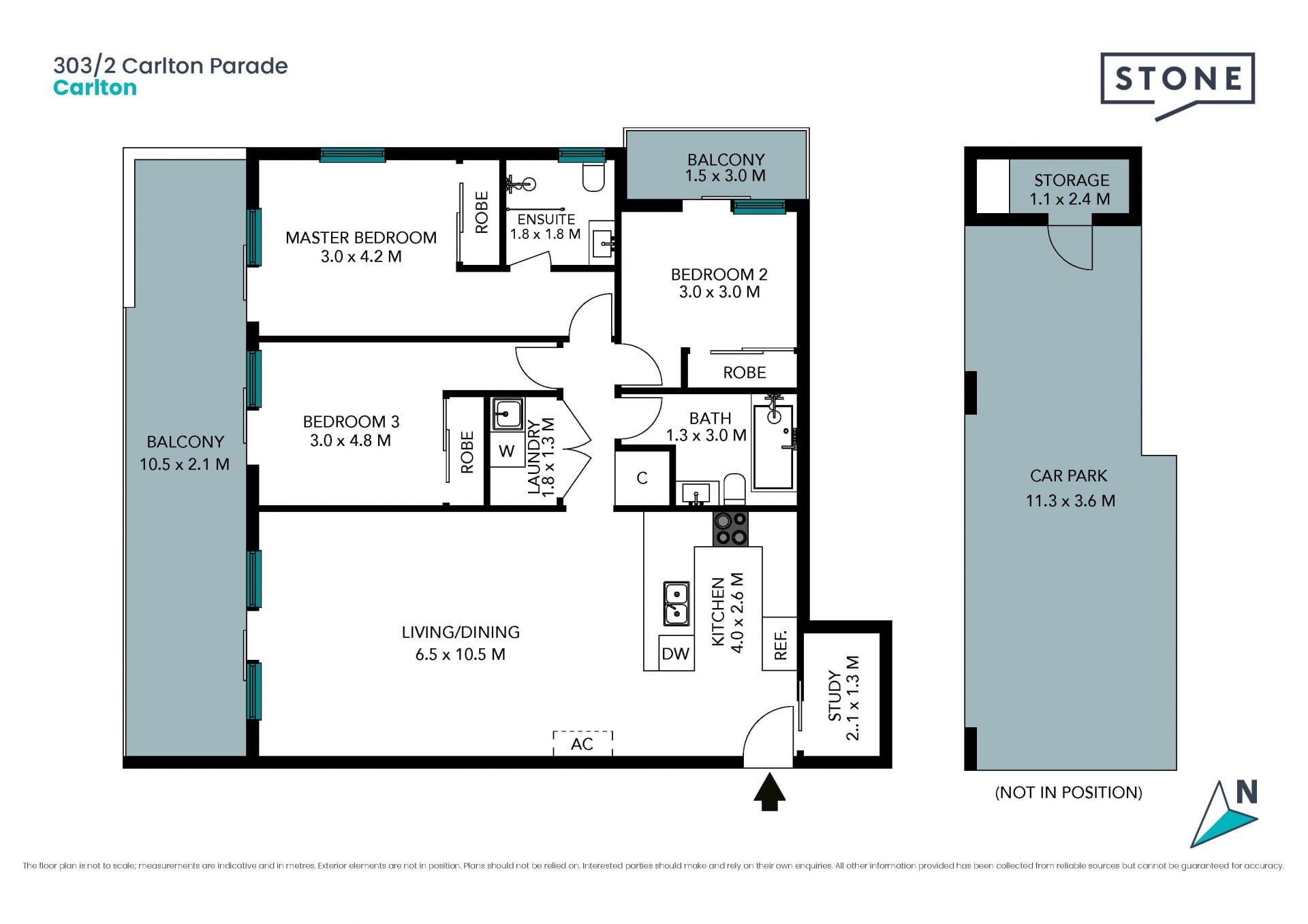 Sunlit Apartment with City Views, Space & Lifestyle Appeal