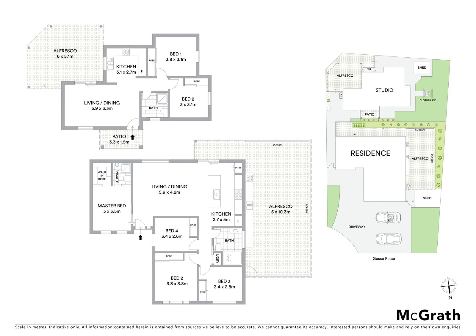 Renovated family home with modern guest studio