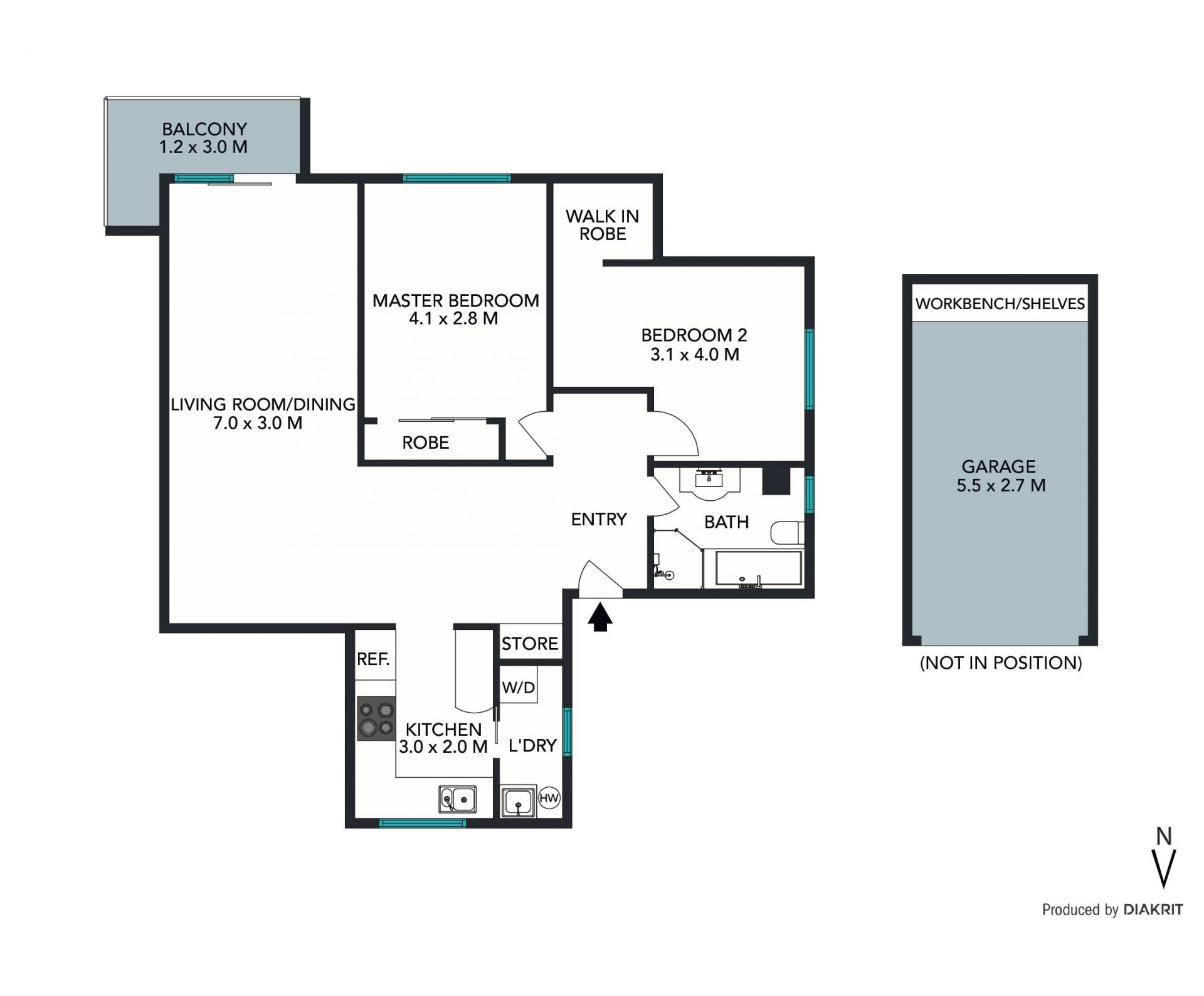 Comfortable & convenient beach pad