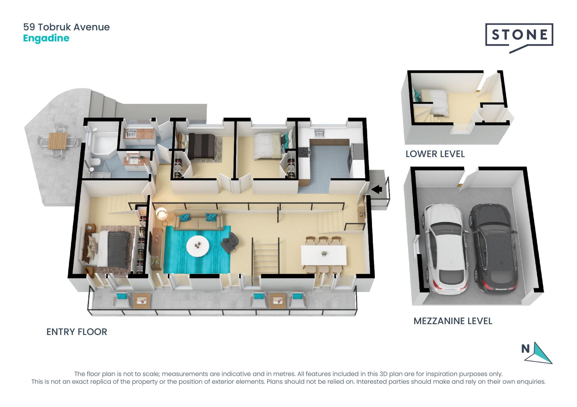 Recently renovated split-level home