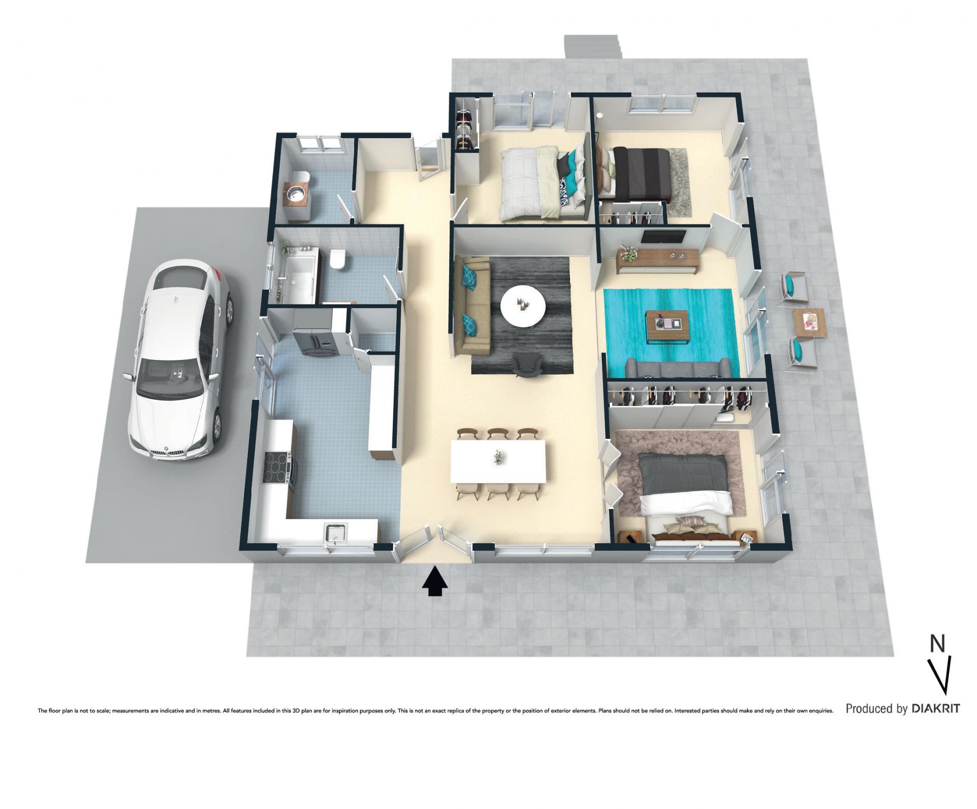 Family-sized farmhouse appeal