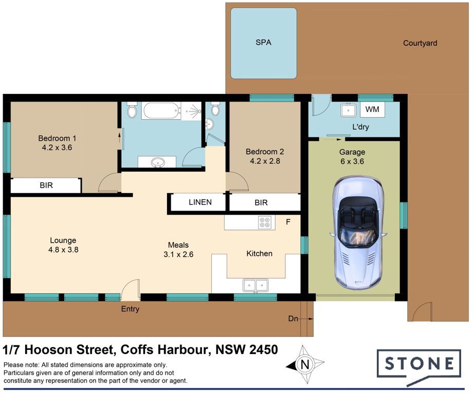 Neat & tidy villa in the heart of Coffs Harbour
