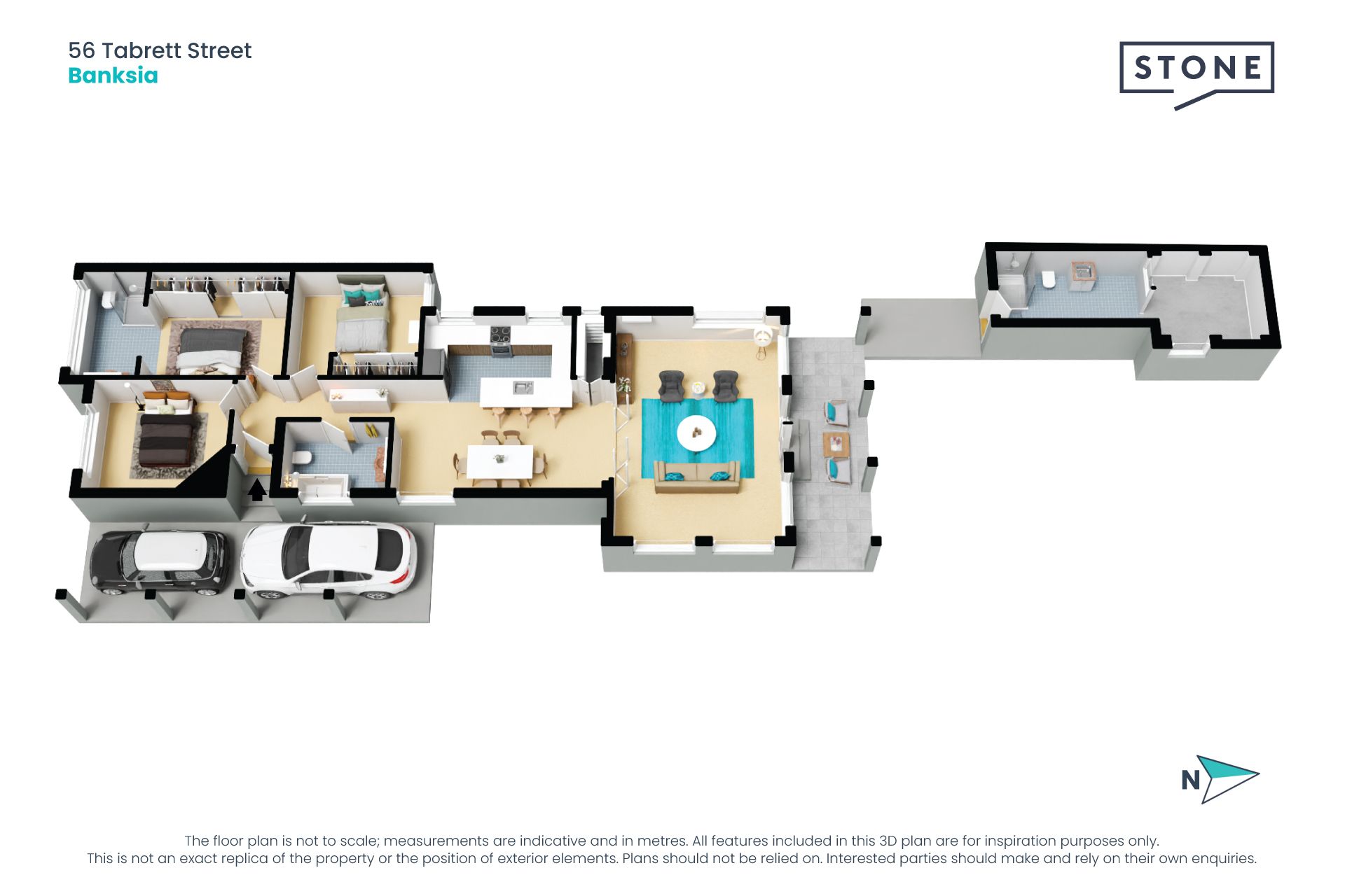 Supersized renovated semi in top location
