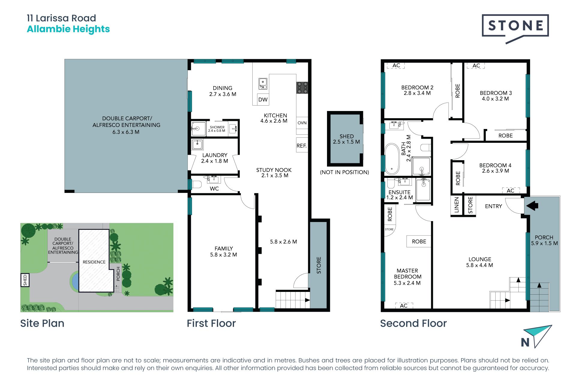 Stylish family home on easycare child-safe gardens