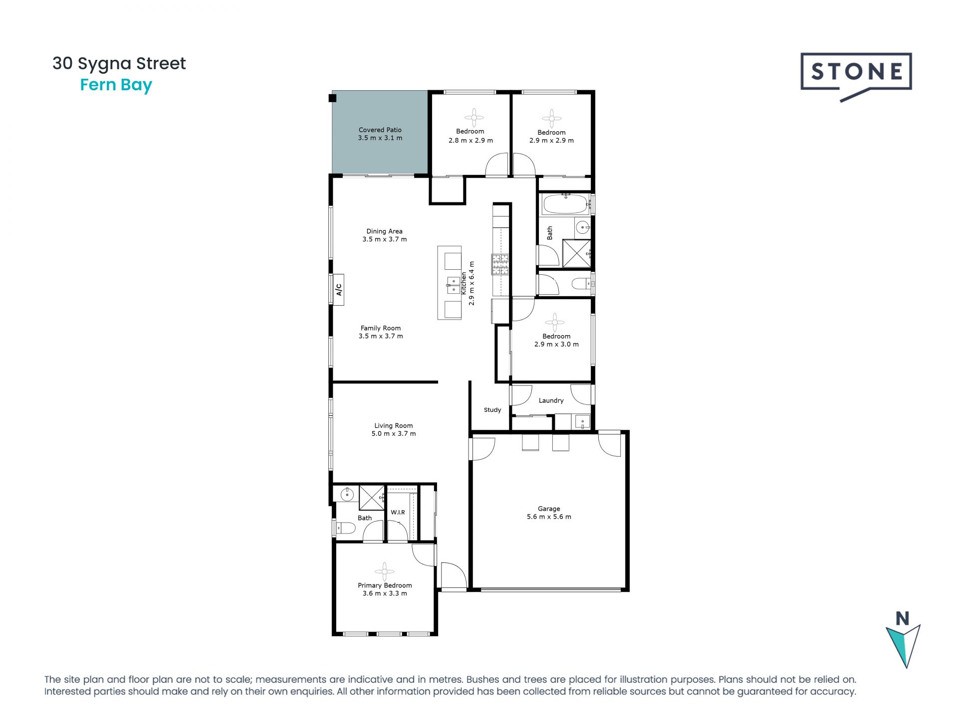 Spacious family living in seaside fern bay