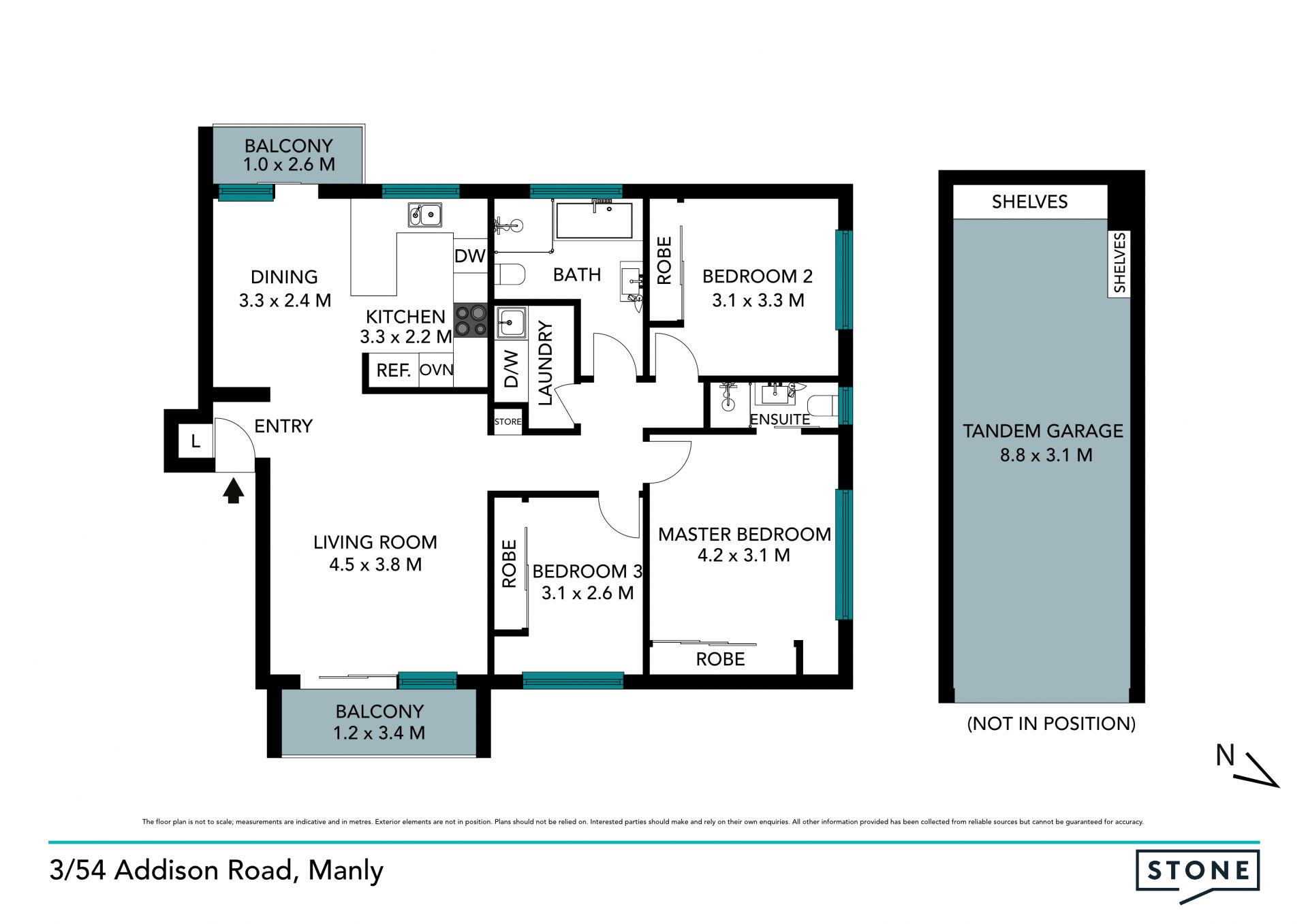 Direct access to Little Manly beach