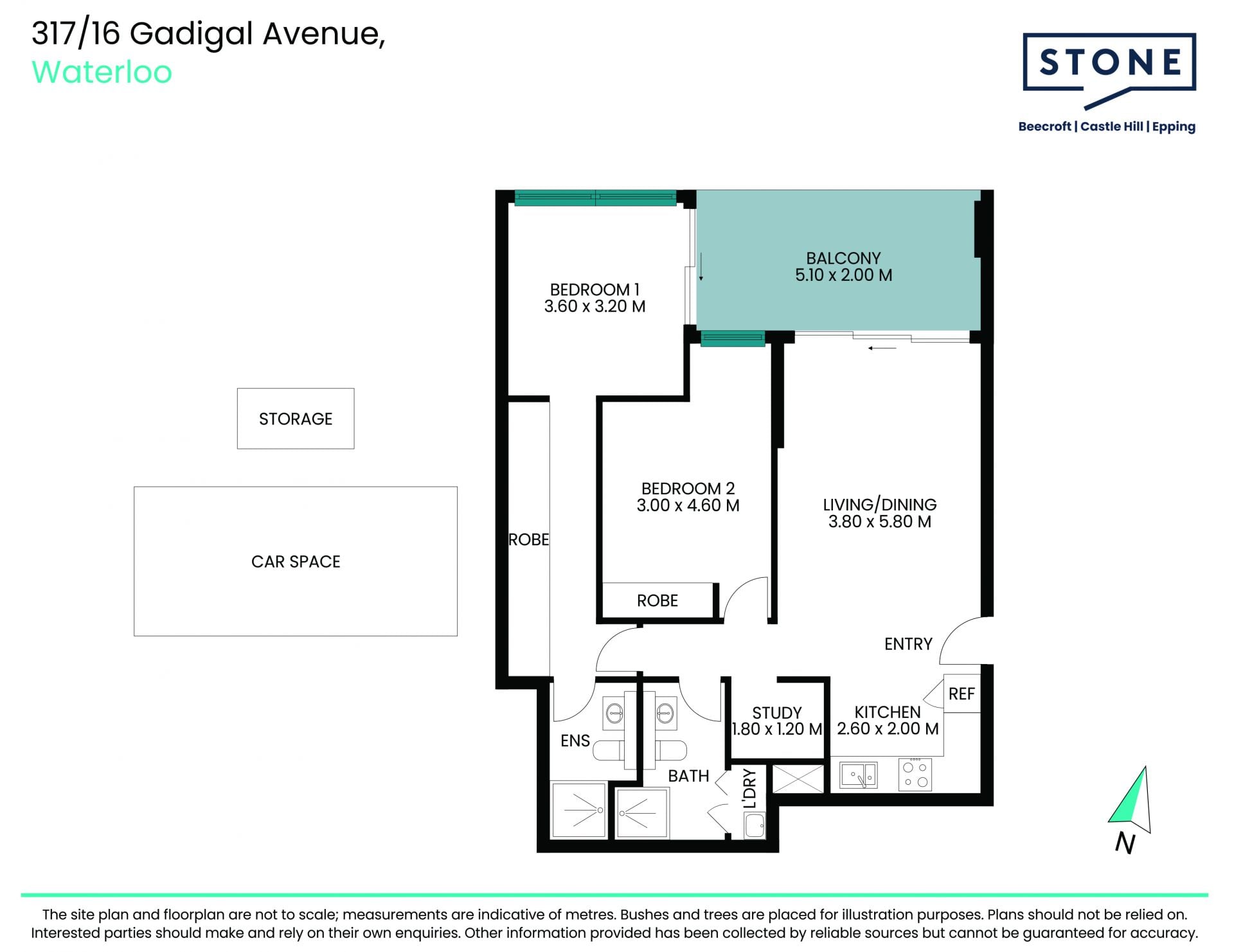 Modern North Facing Apartment in the Heart of Waterloo