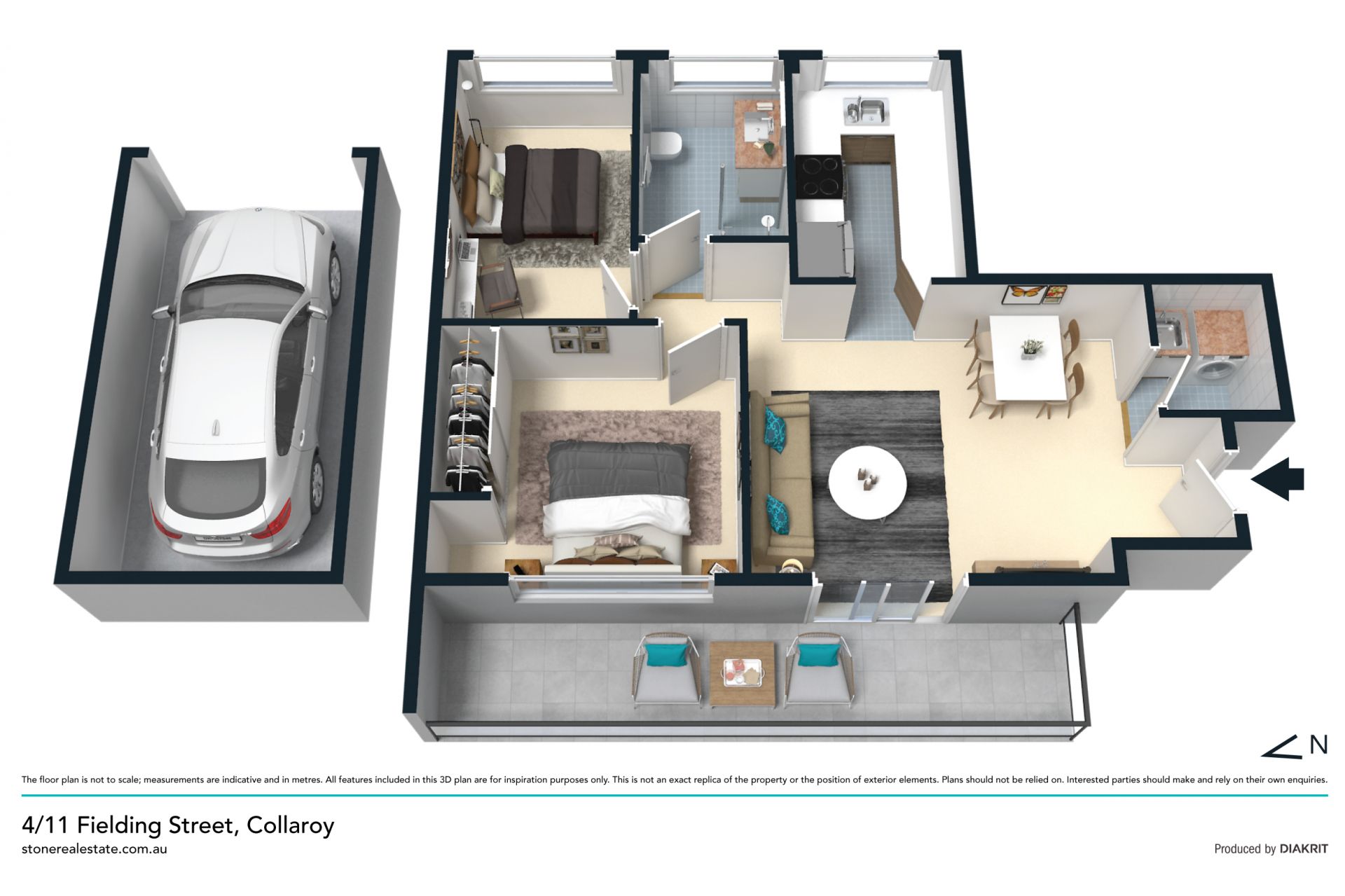 Beachside Apartment In A Quiet Setting