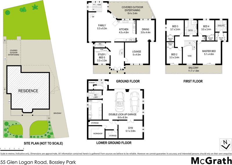 Generous family home with views on 687sqm block