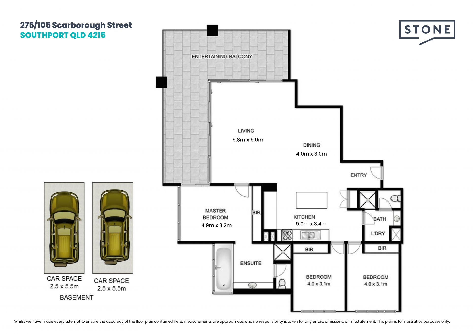 Level 20 North-East Corner Apartment with Spectacular Panoramic Views