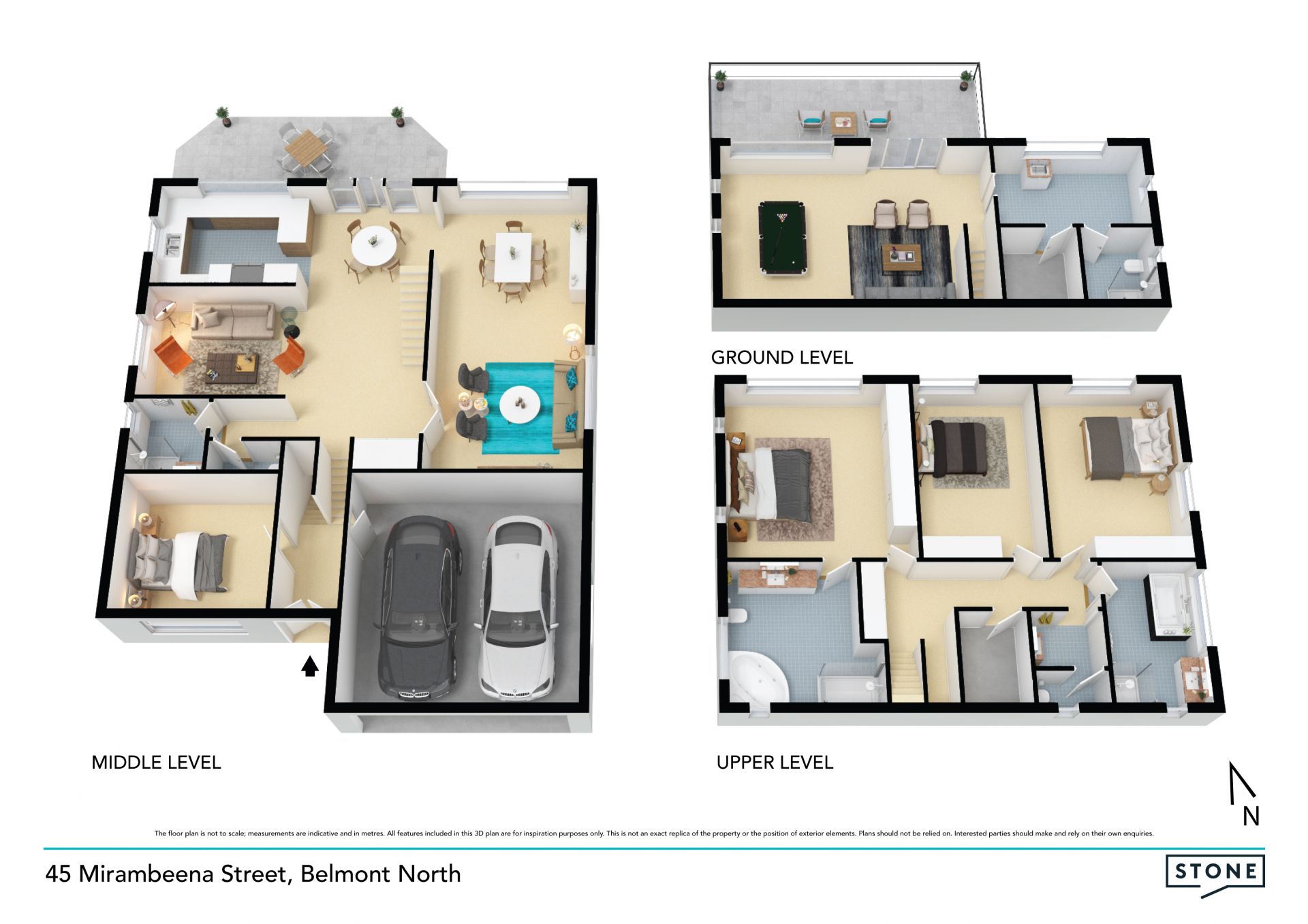 Panoramic ocean views, expansive size & beachside location