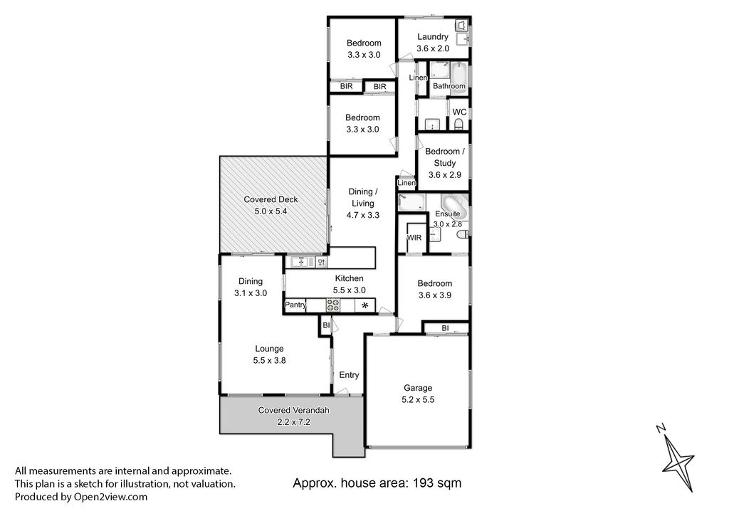 Family Sized Complete With Spa Ensuite