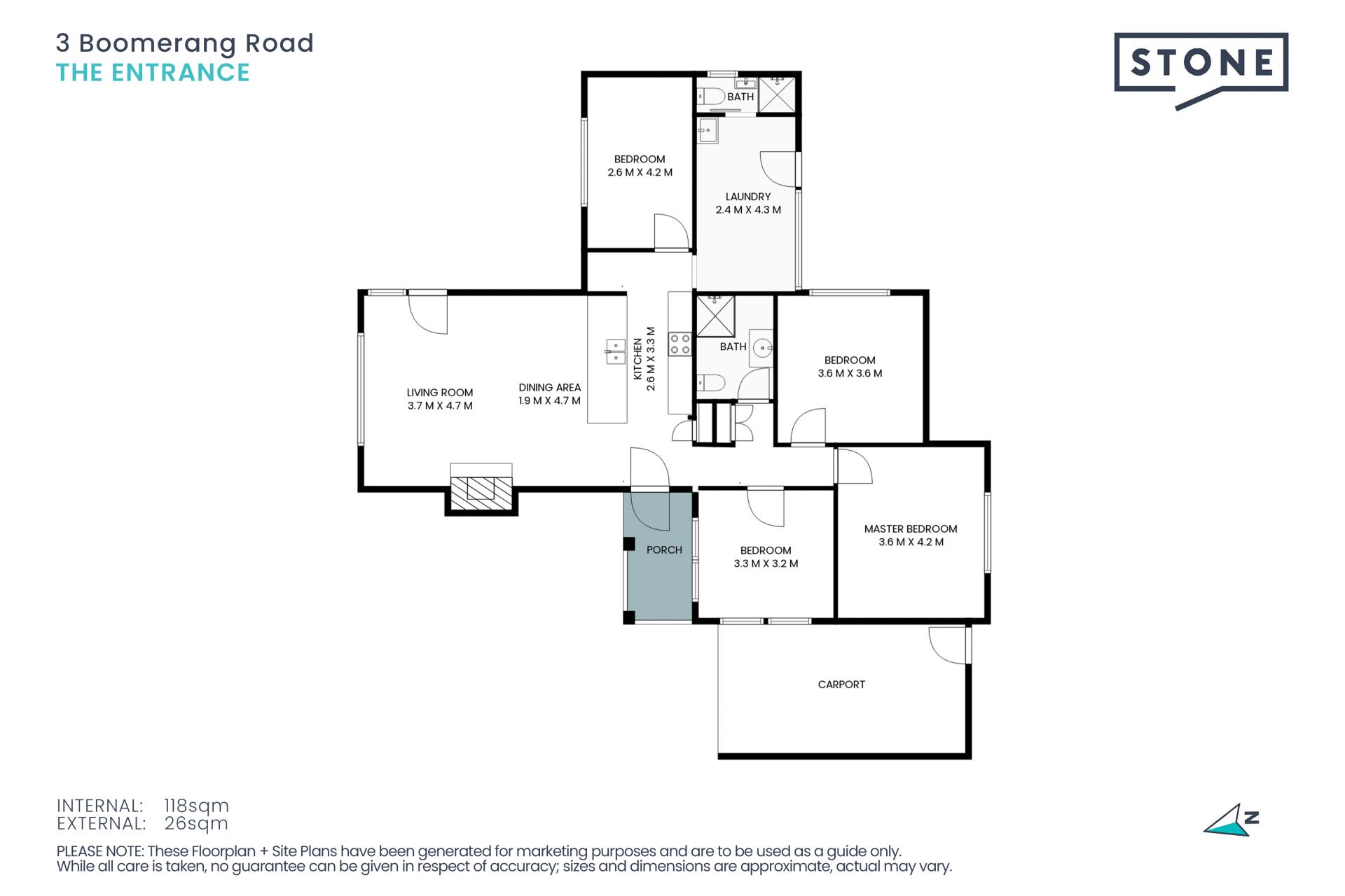 Coastal Charm – 3 Minutes from Blue Bay Beach