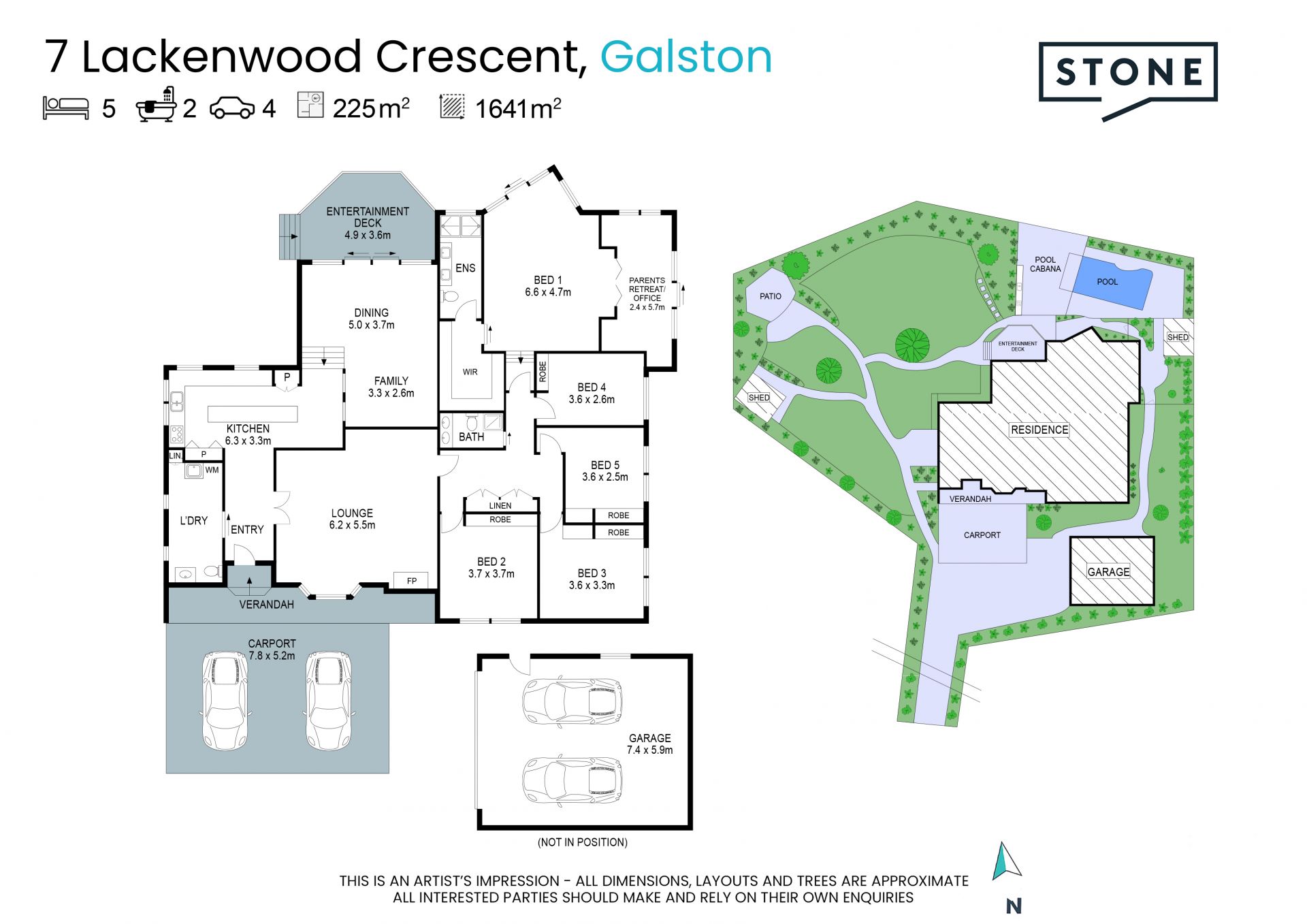 Your Private Oasis Awaits in Galston Village!