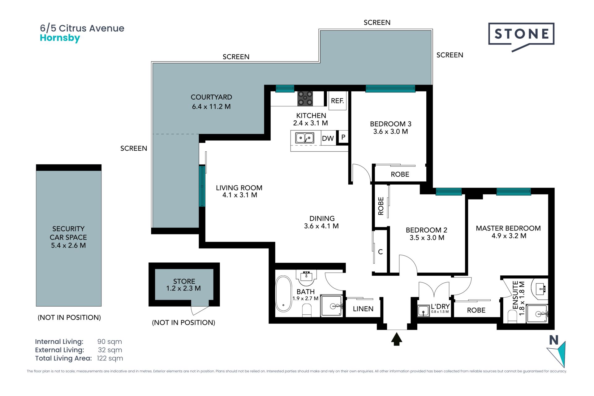 Exceptional 3 Bedroom Apartment