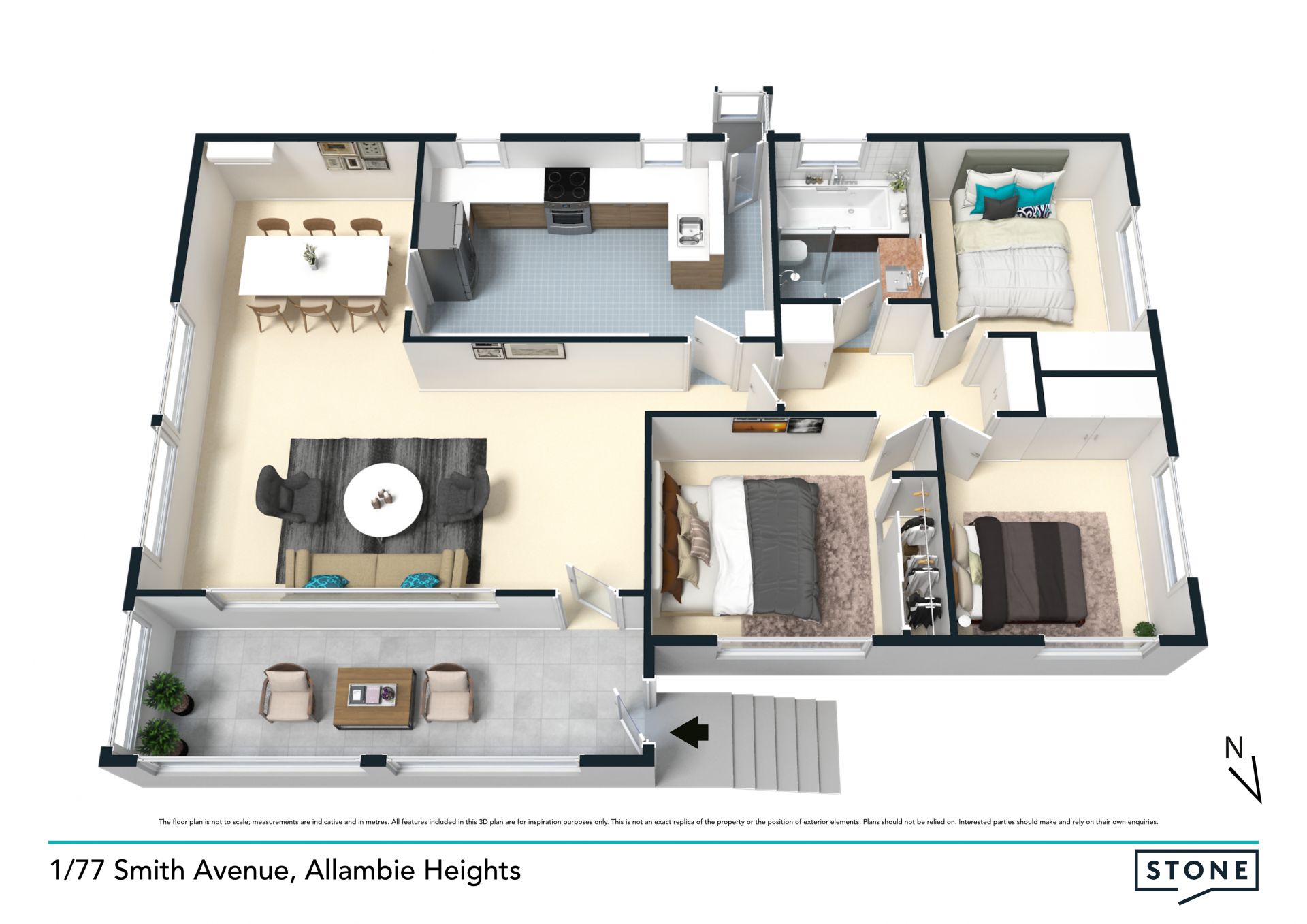 Charming lower duplex in ultra convenient location