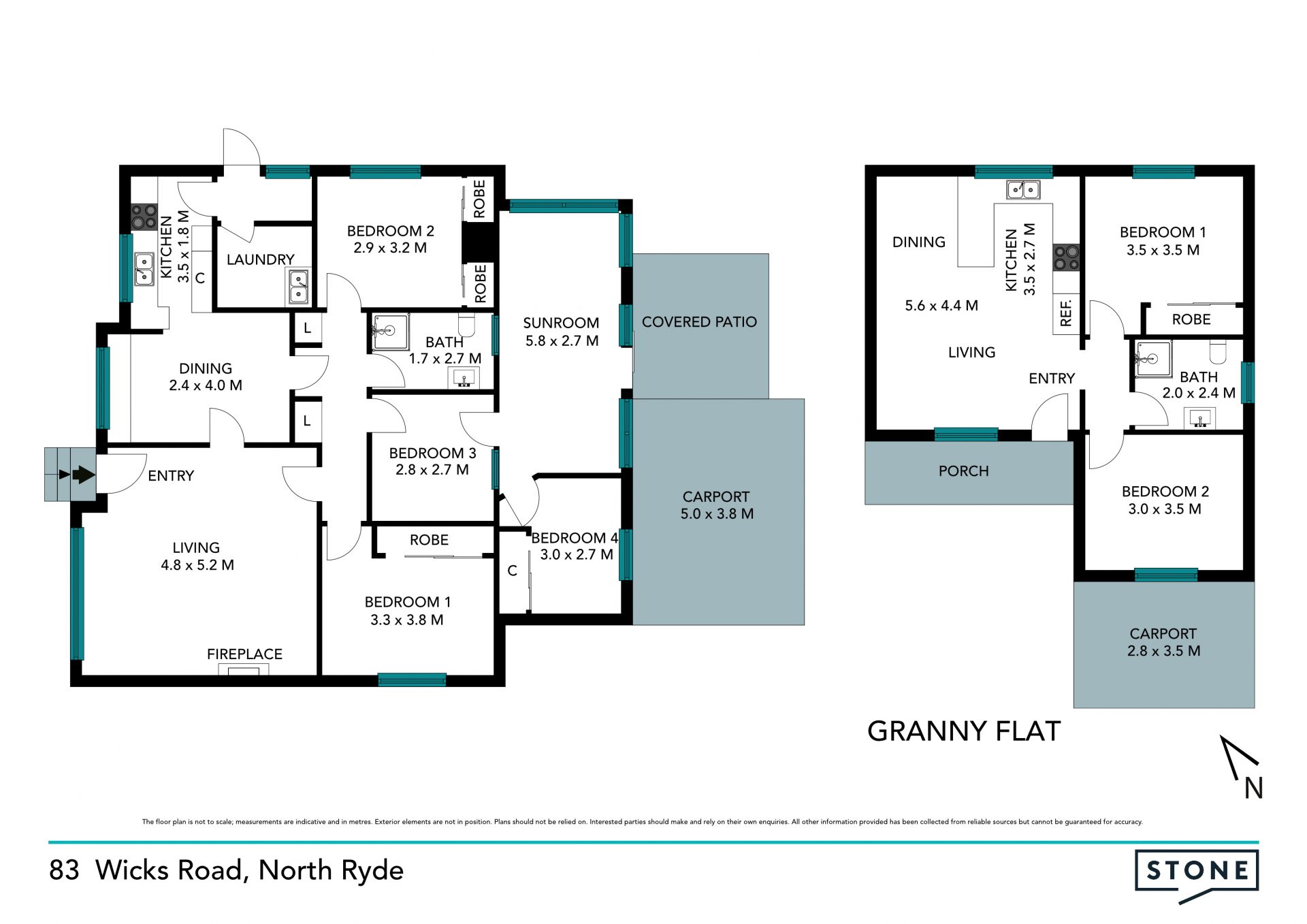 Two homes on one block with flexible options
