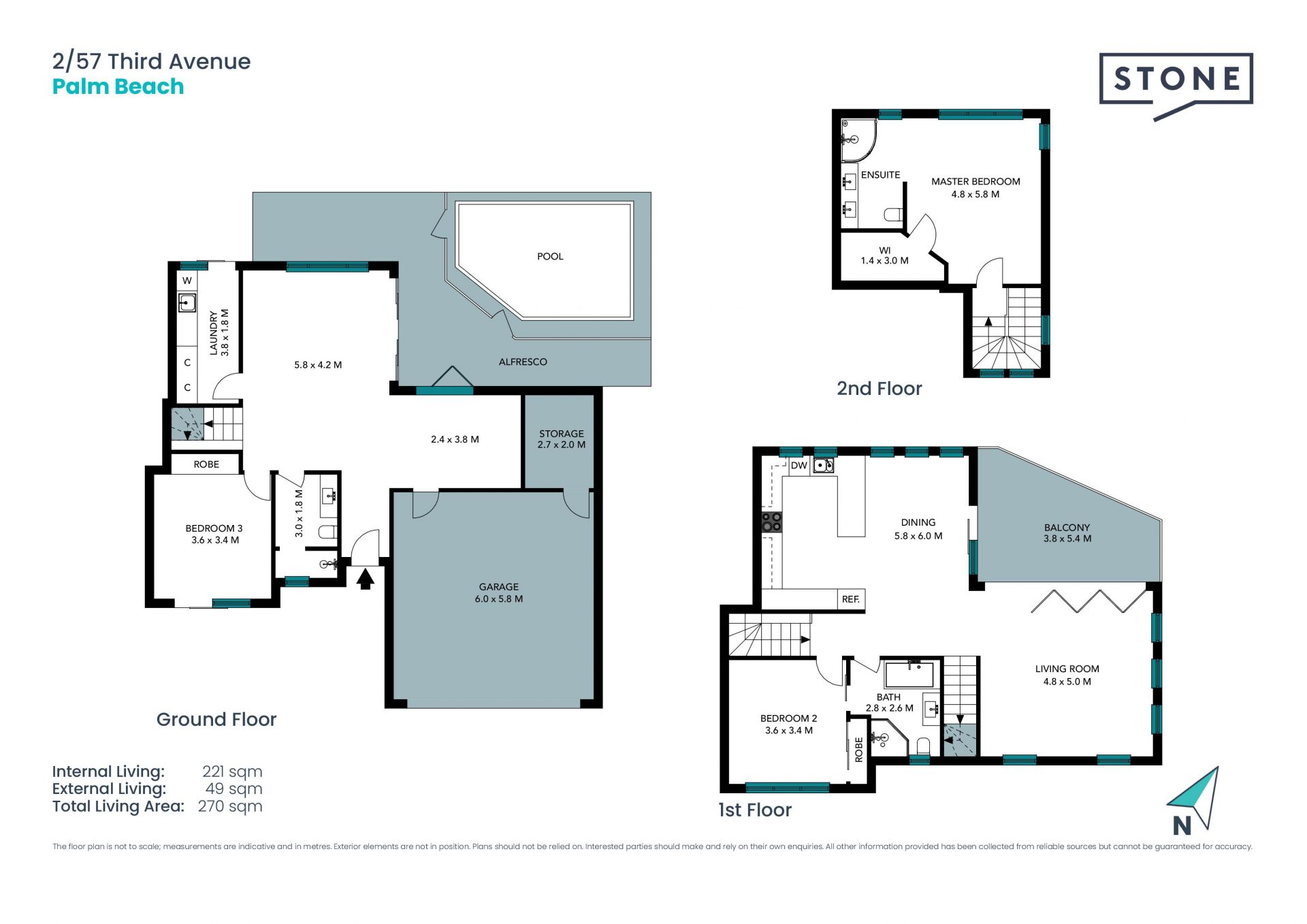 Large Contemporary Duplex