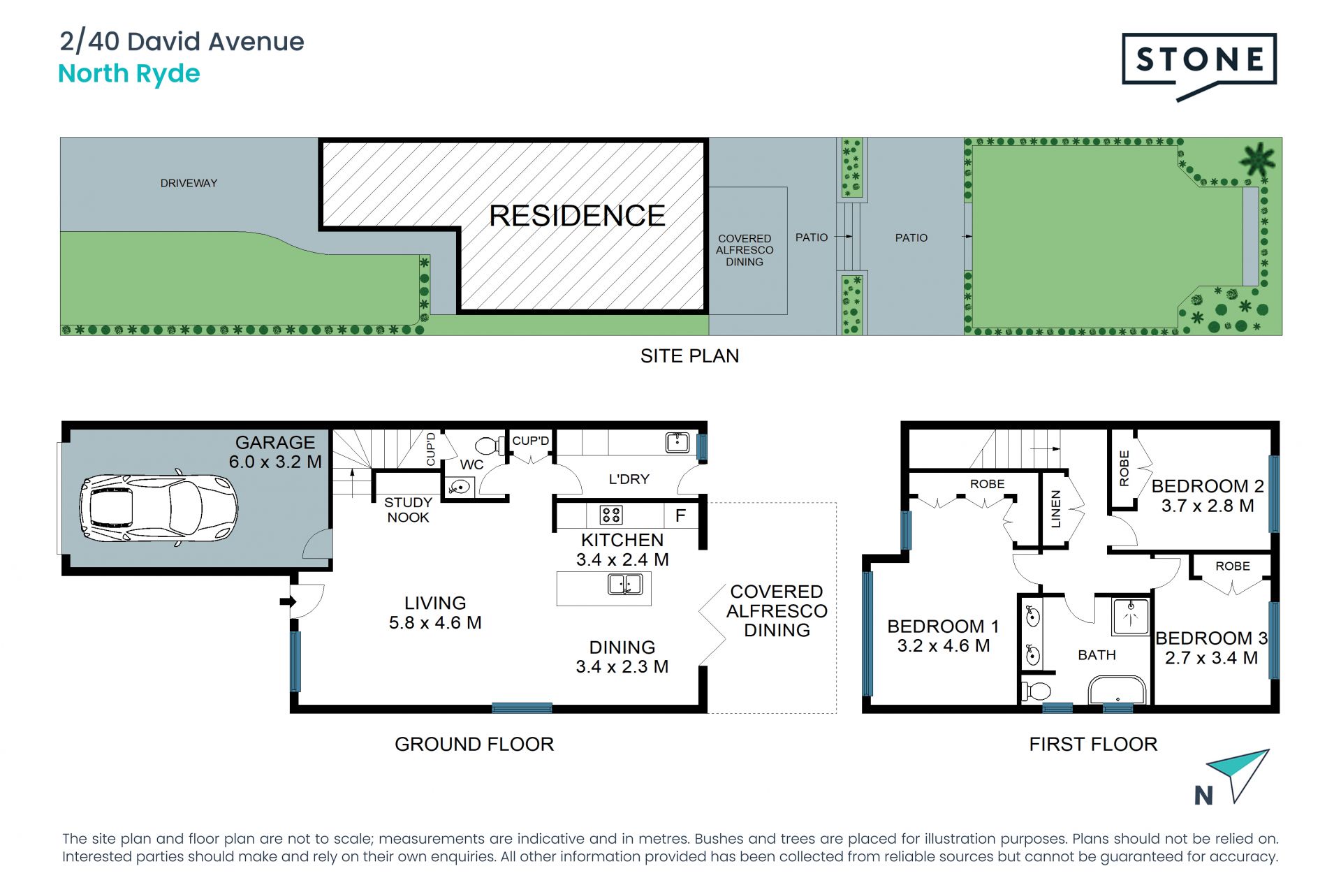 Modern luxury duplex with Northerly aspect and sought-after school catchment
