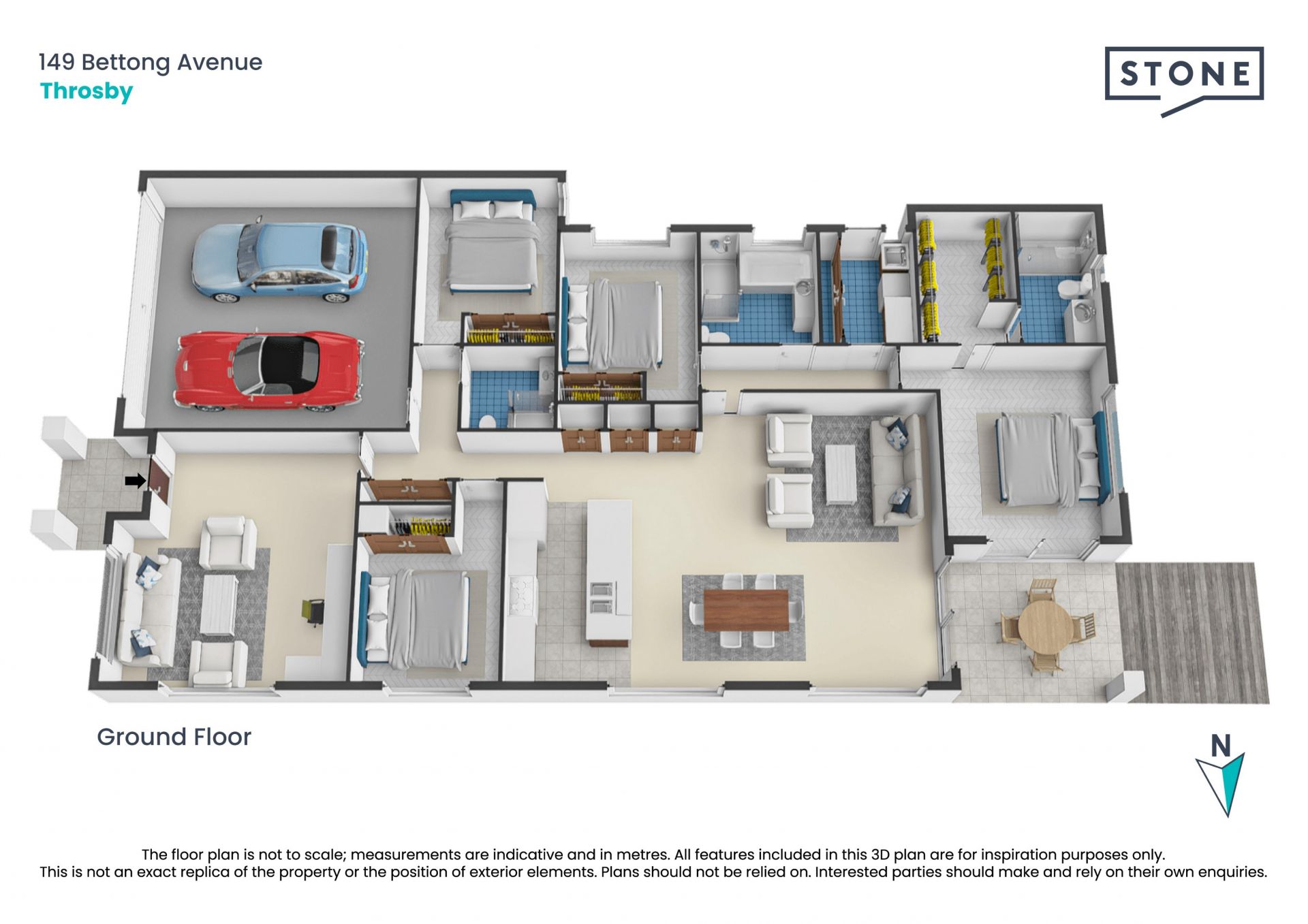 Contemporary family living.