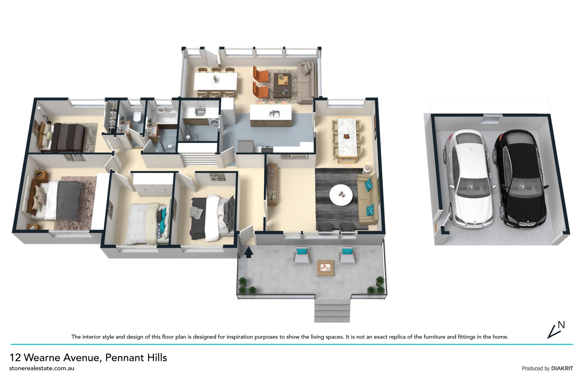 Impeccably Updated Family Living