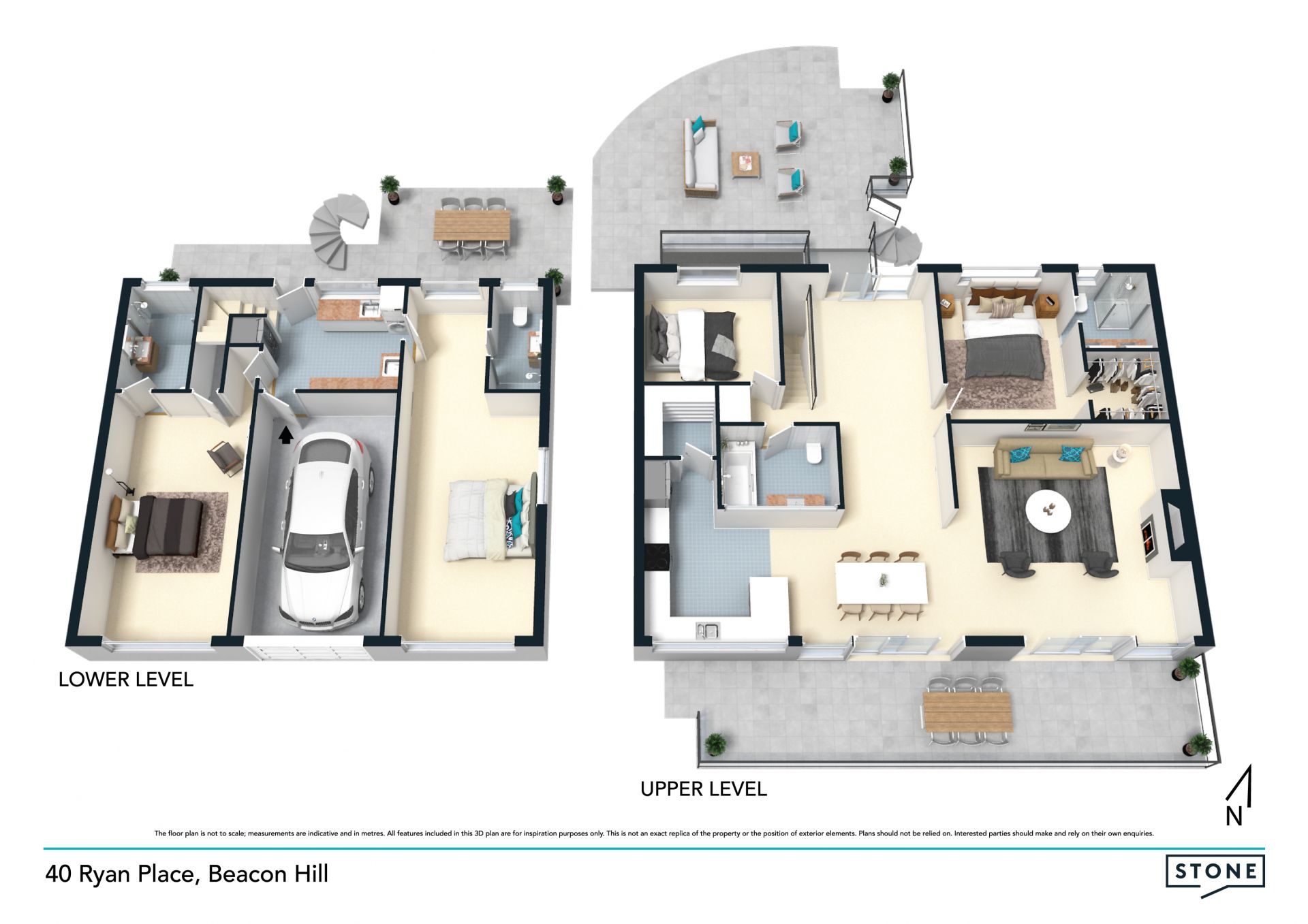 PRIVATE INSPECTIONS WELCOME
Stylish north facing family haven in a tranquil locale