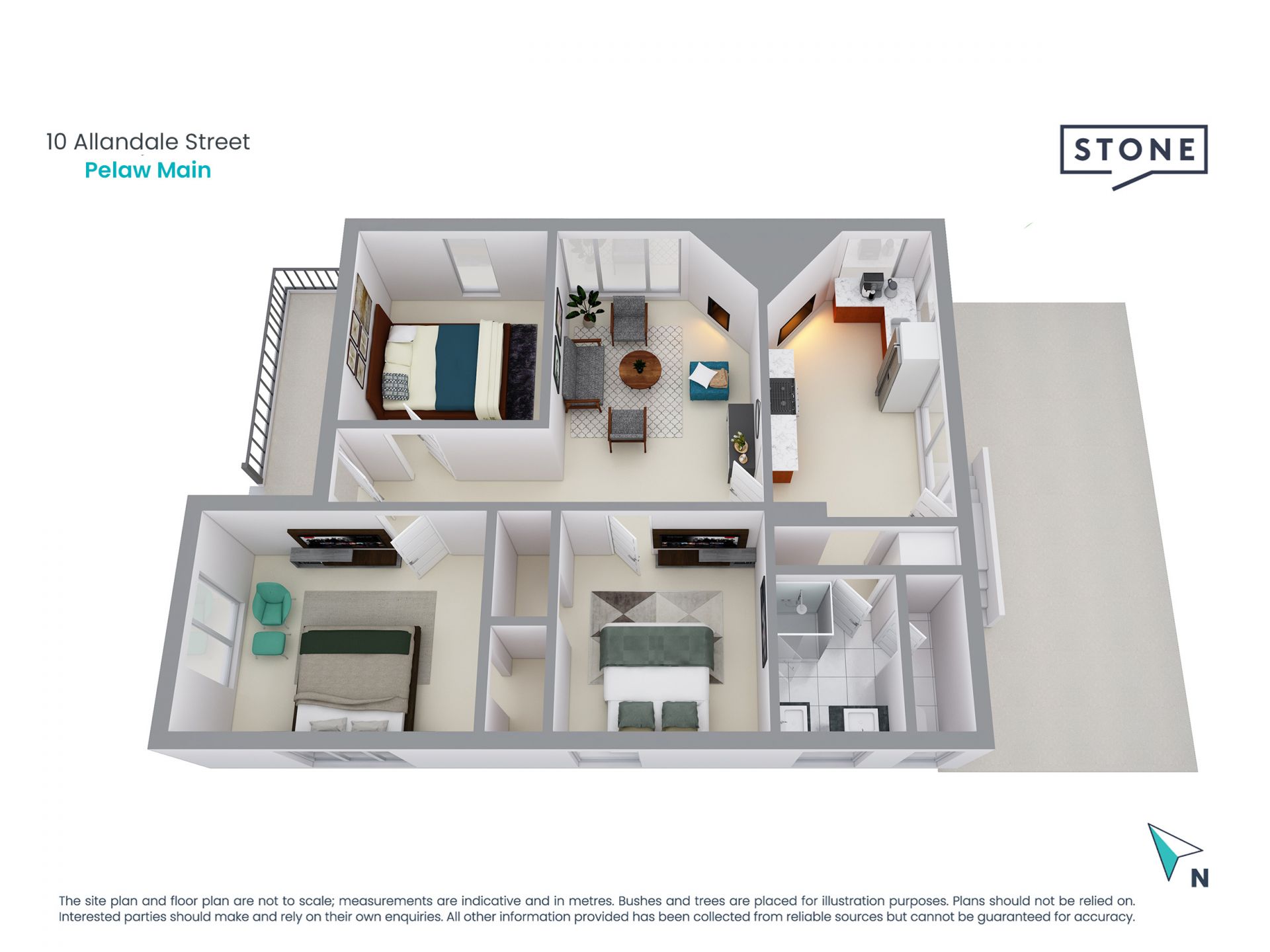 Three bedroom dream character home