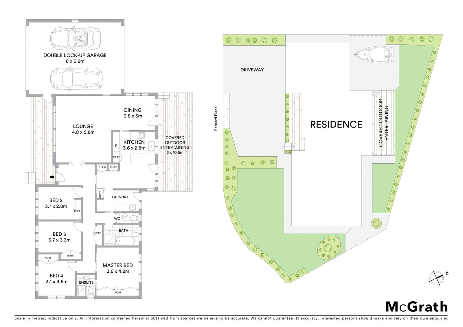 Stylish single level family home with wide frontage