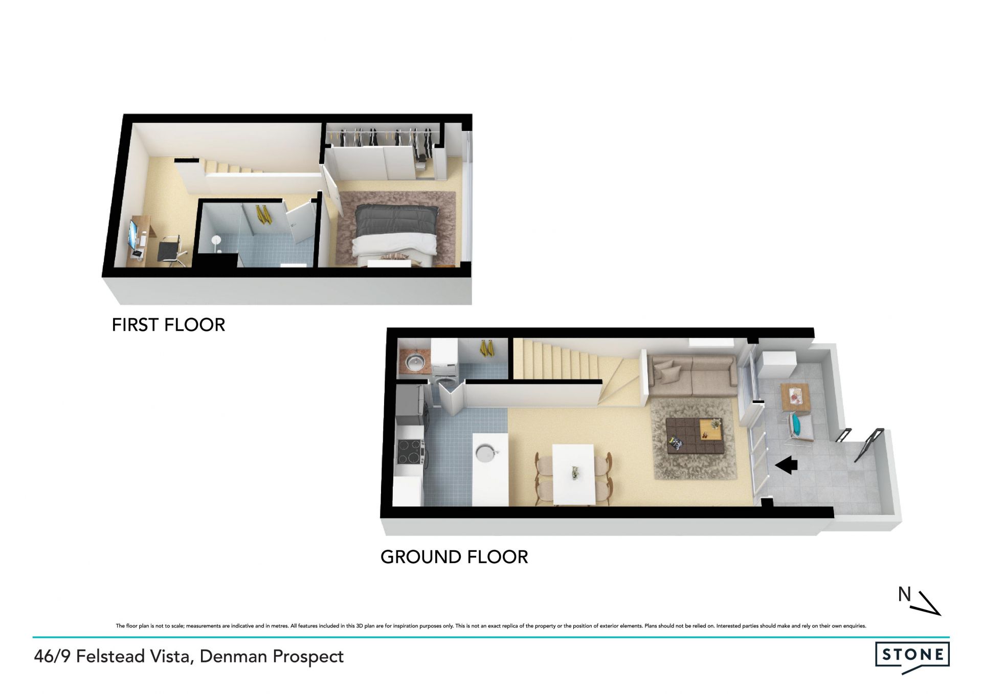 A modern abode only 220m from the Denman Village Shops