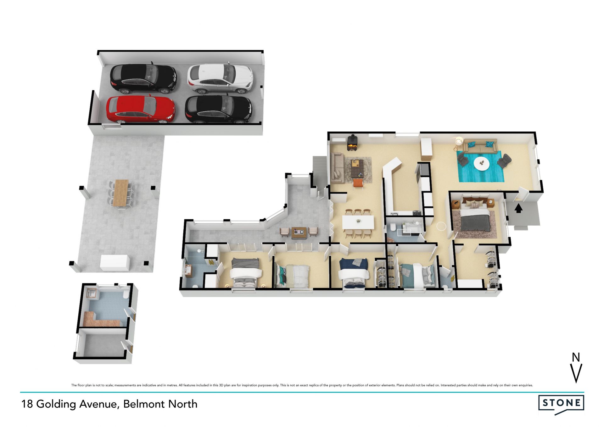 Large-scale home uniting lifestyle and location