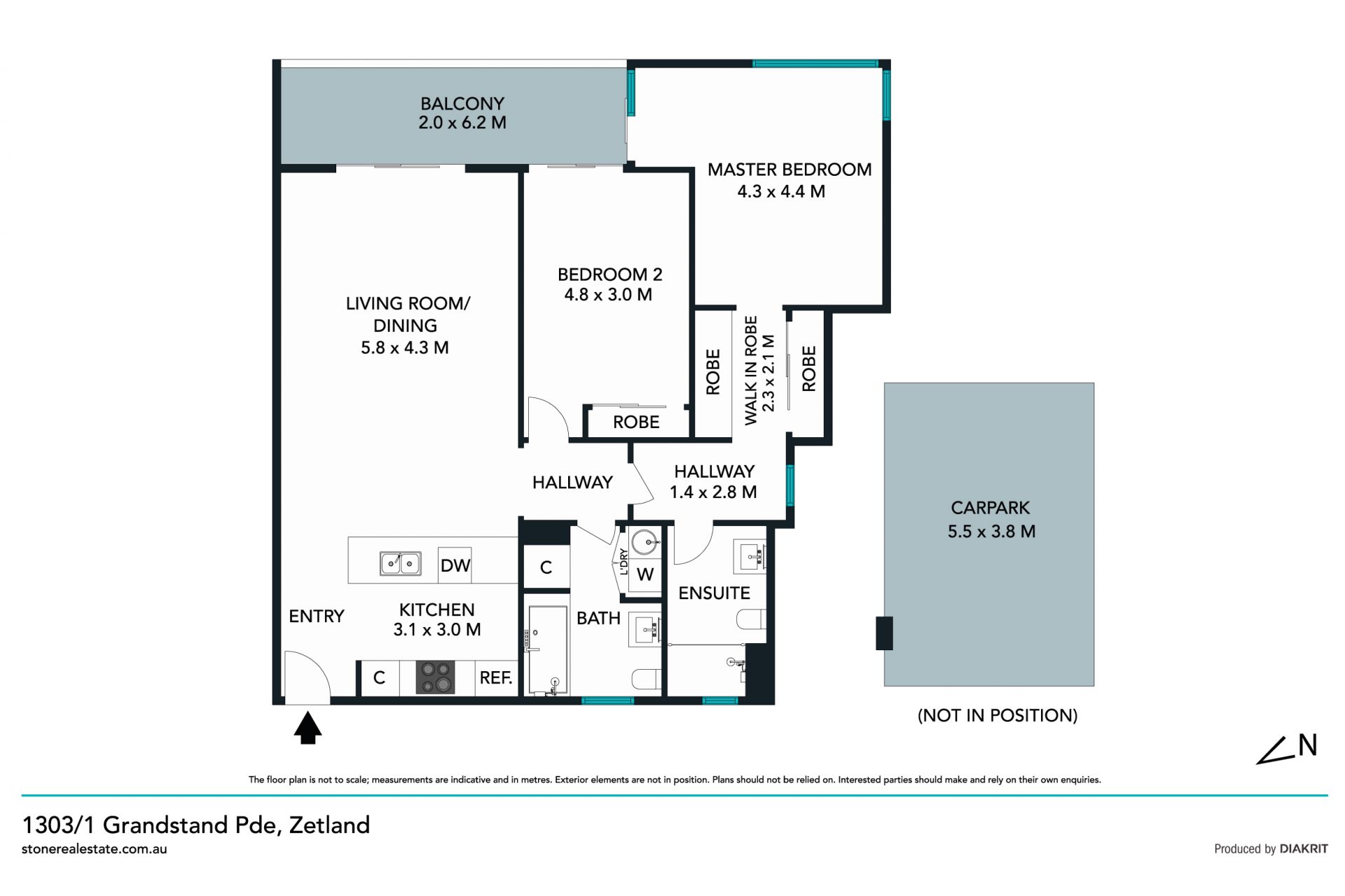 A smart, designer living space in lifestyle central