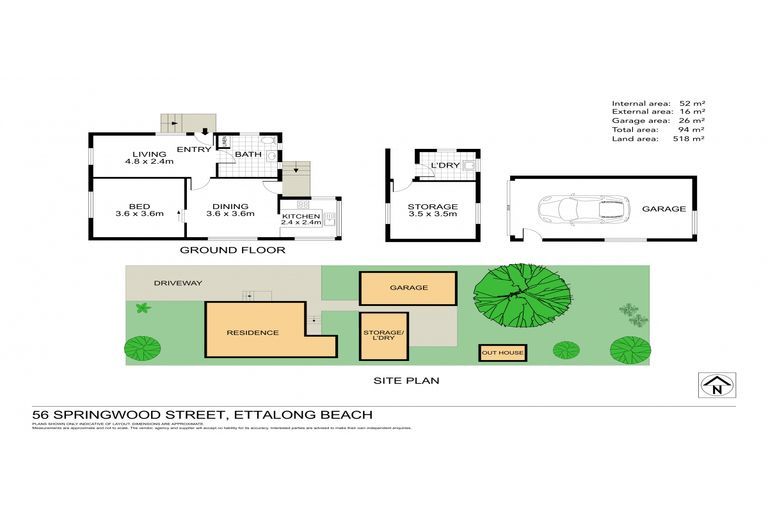 Cottage in convenient location
