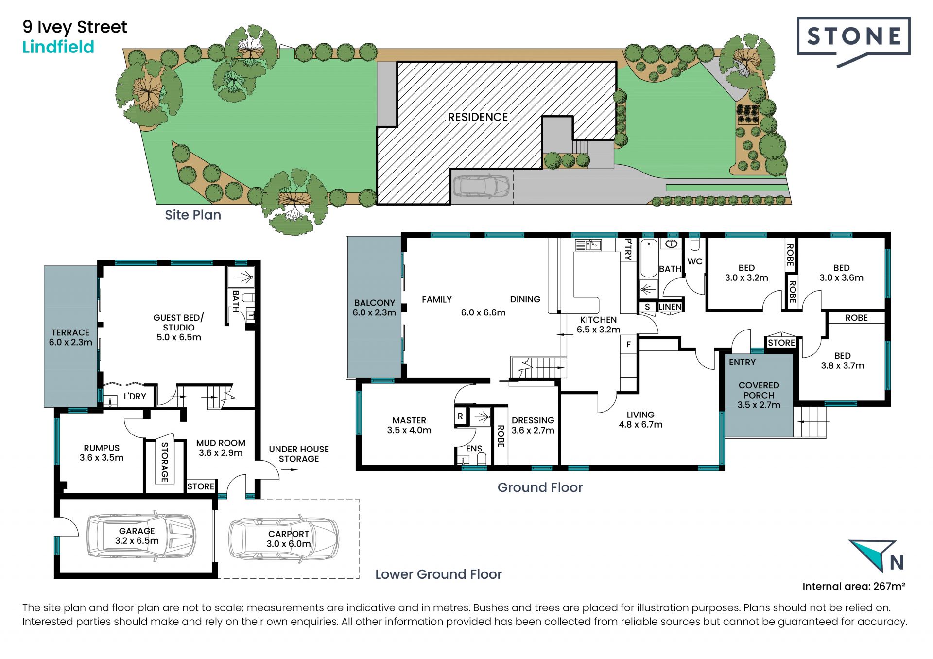 Convenient family living with North to rear aspect