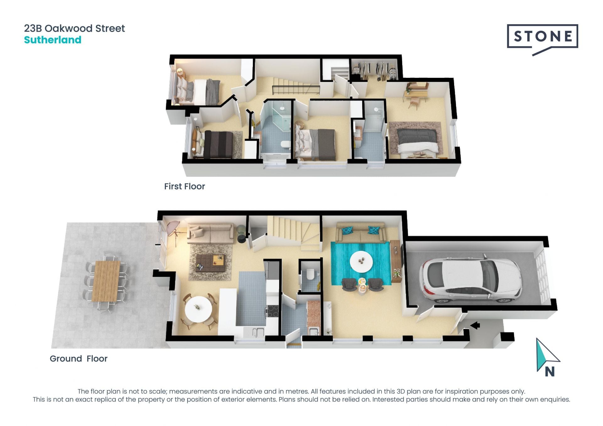 Spacious easy-care duplex enjoys convenient location